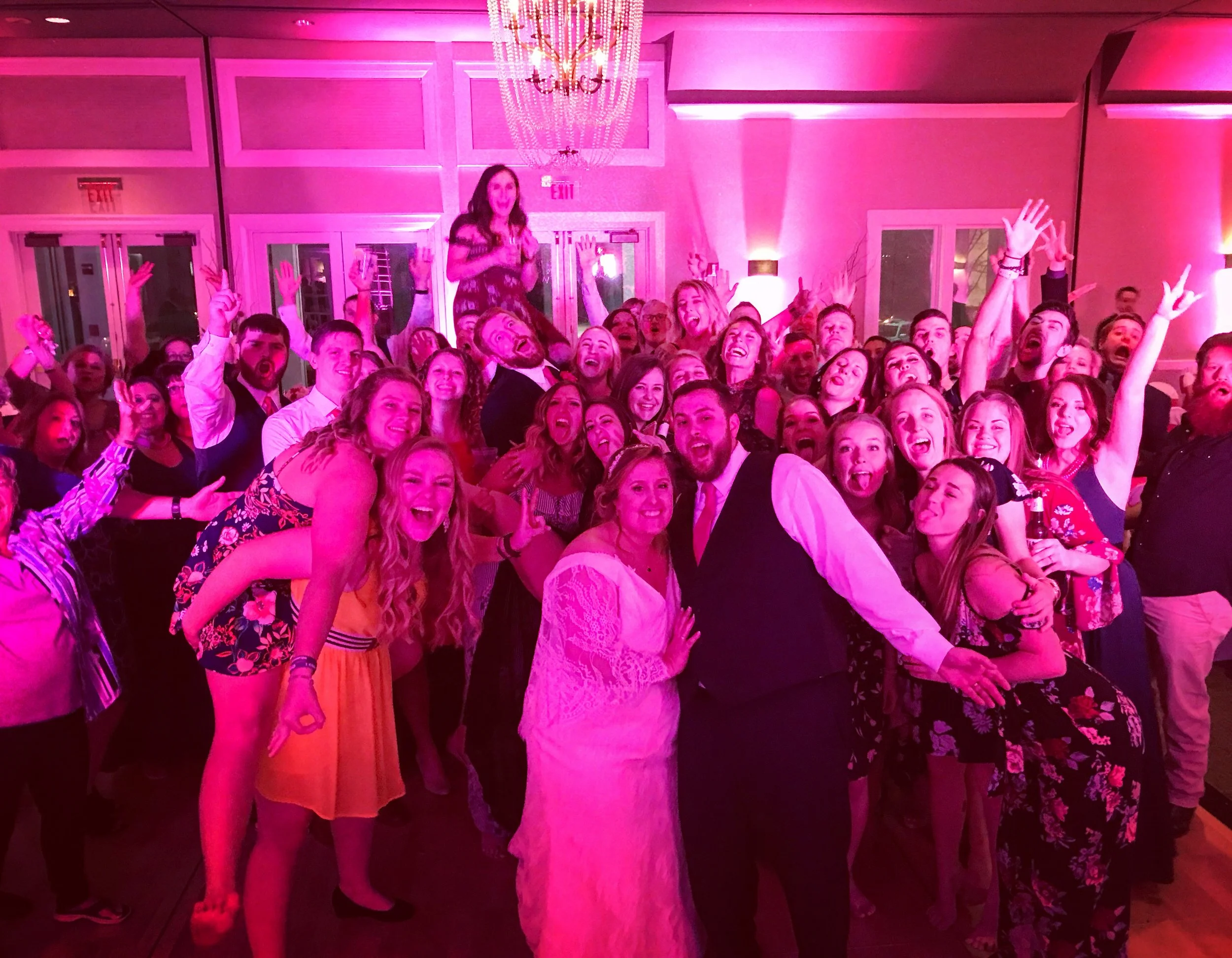 ASTRID &amp; SAM’S INDIANAPOLIS WEDDING RECEPTION | DJ, UPLIGHTING, REMOTE SPEAKER