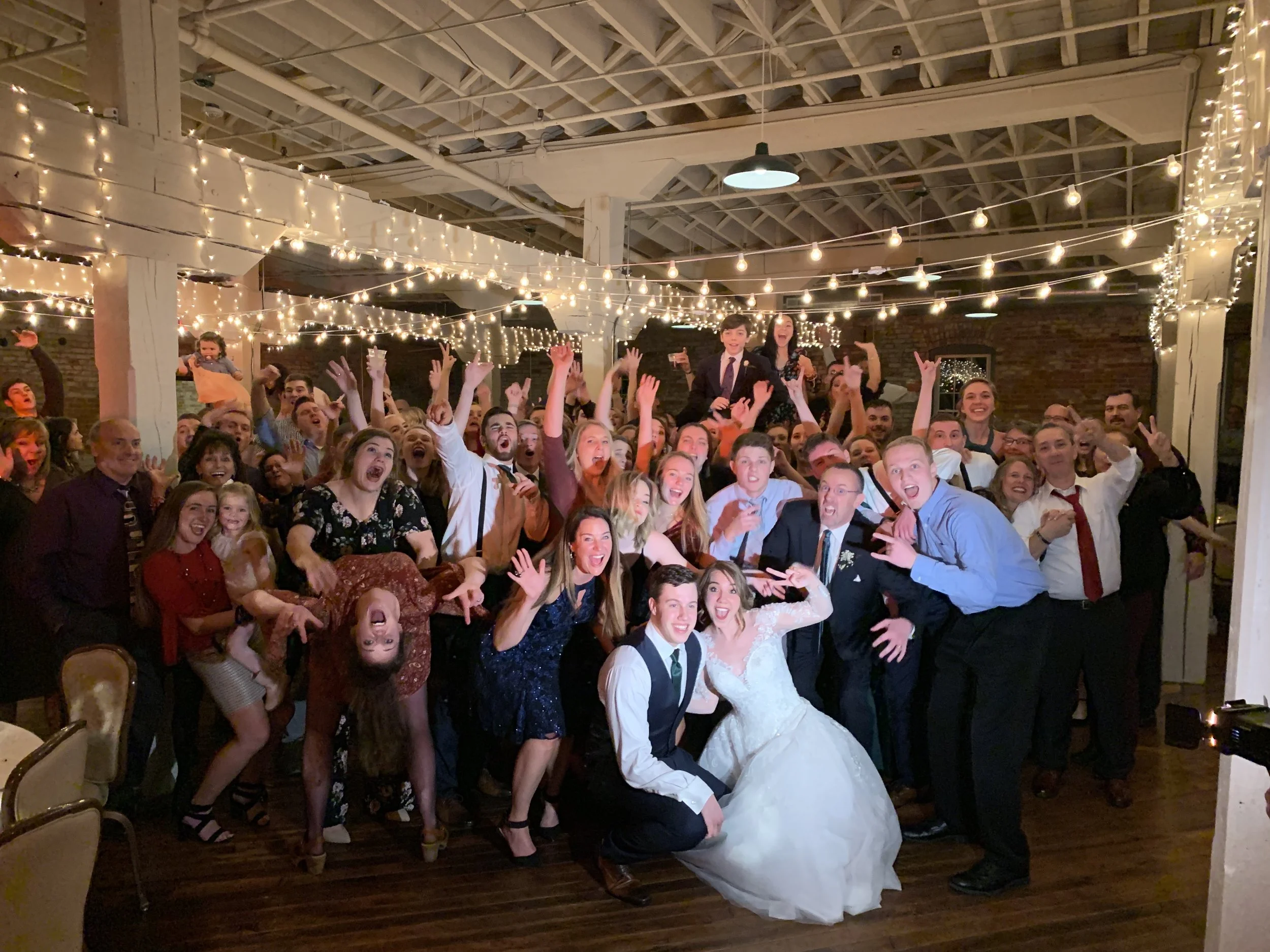 JESS &amp; JAKE’S WINTER WEDDING IN GOSHEN, IN | DJ, CEREMONY