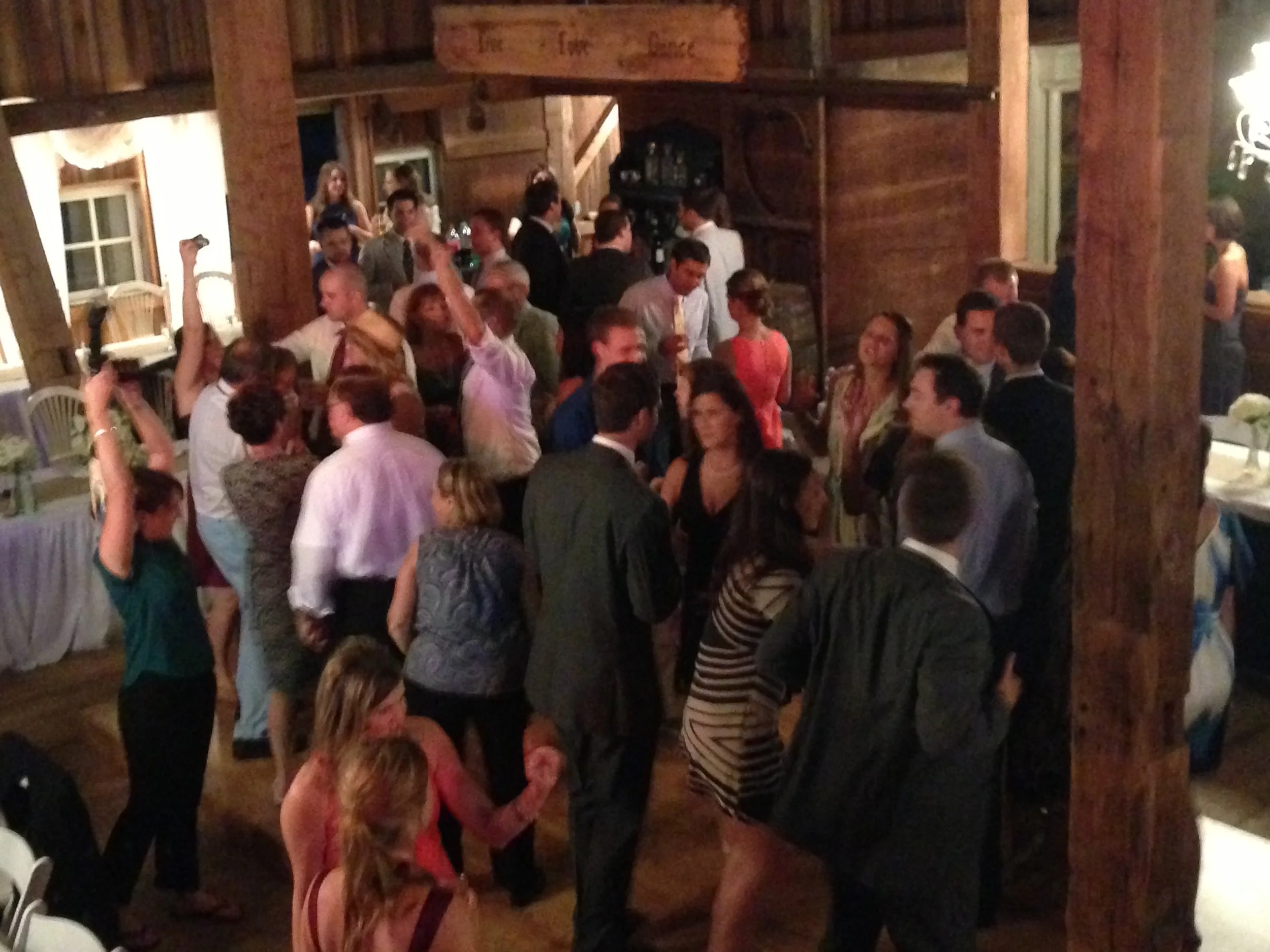 Summer Nappanee Barn Wedding DJ