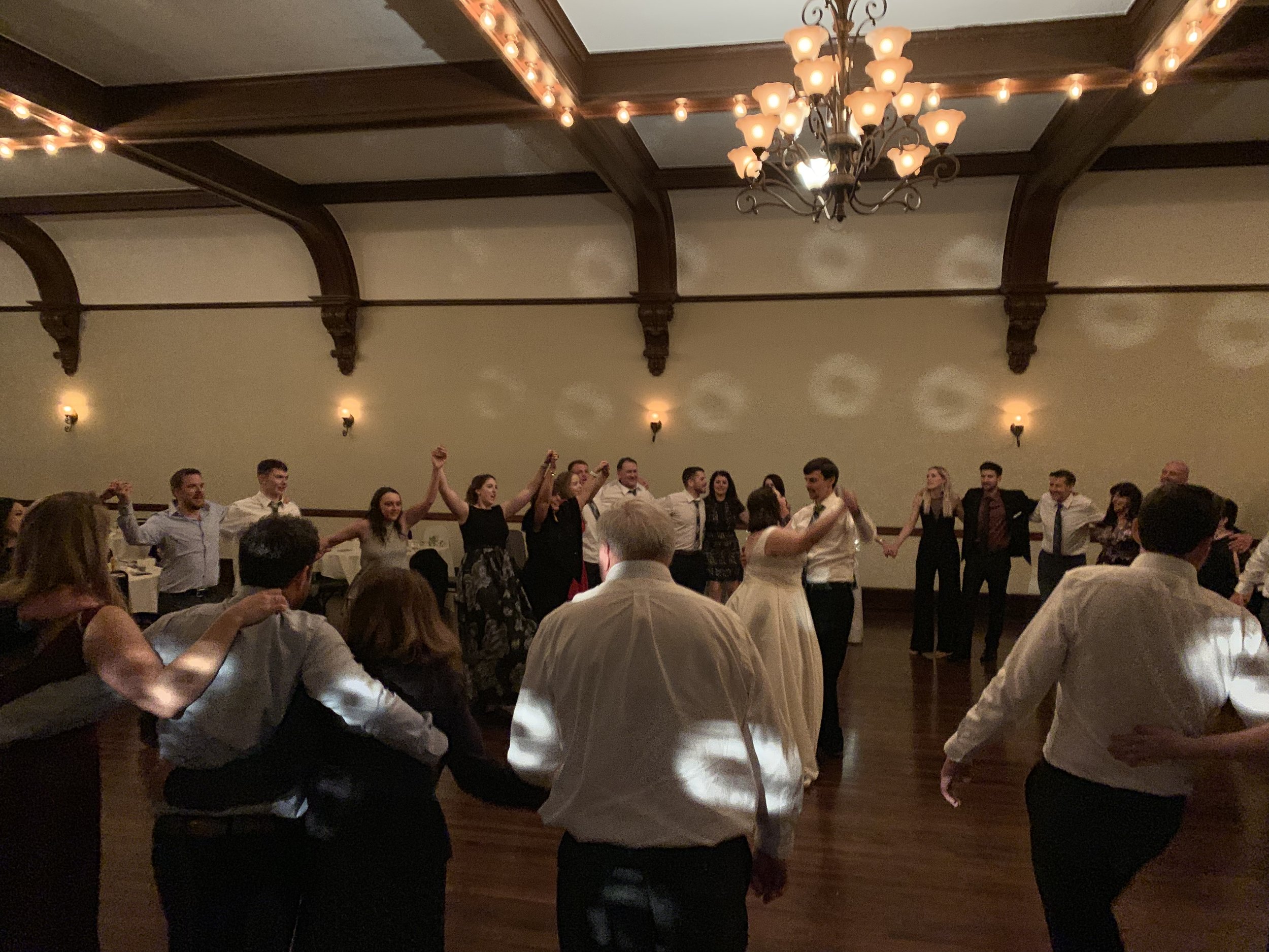 GOSHEN WEDDING RECEPTION AT THE SPOHN BALLROOM FOR MADELINE &amp; JASON | DJ