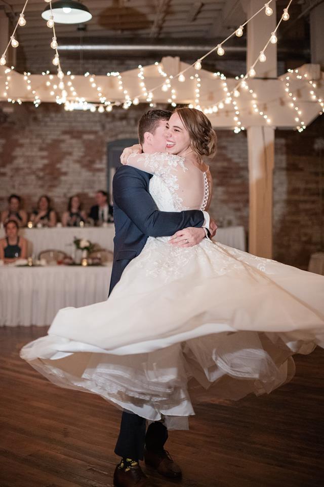 Goshen Wedding First Dance Spin