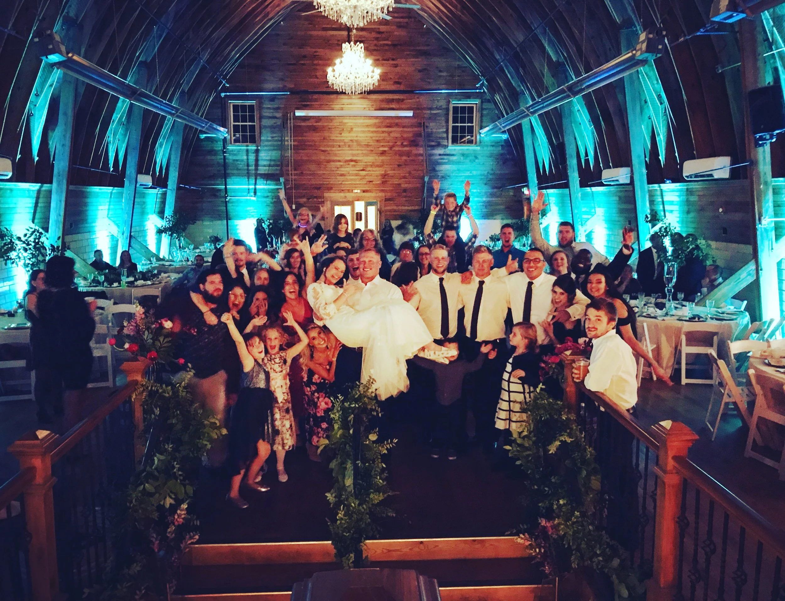 SYLVAN CELLARS WEDDING WITH SAMANTHA &amp; LANTZ | DJ, CEREMONY, UPLIGHTING