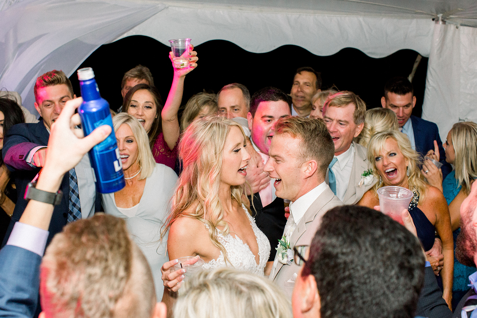 Syracuse Bride and Groom Dancing