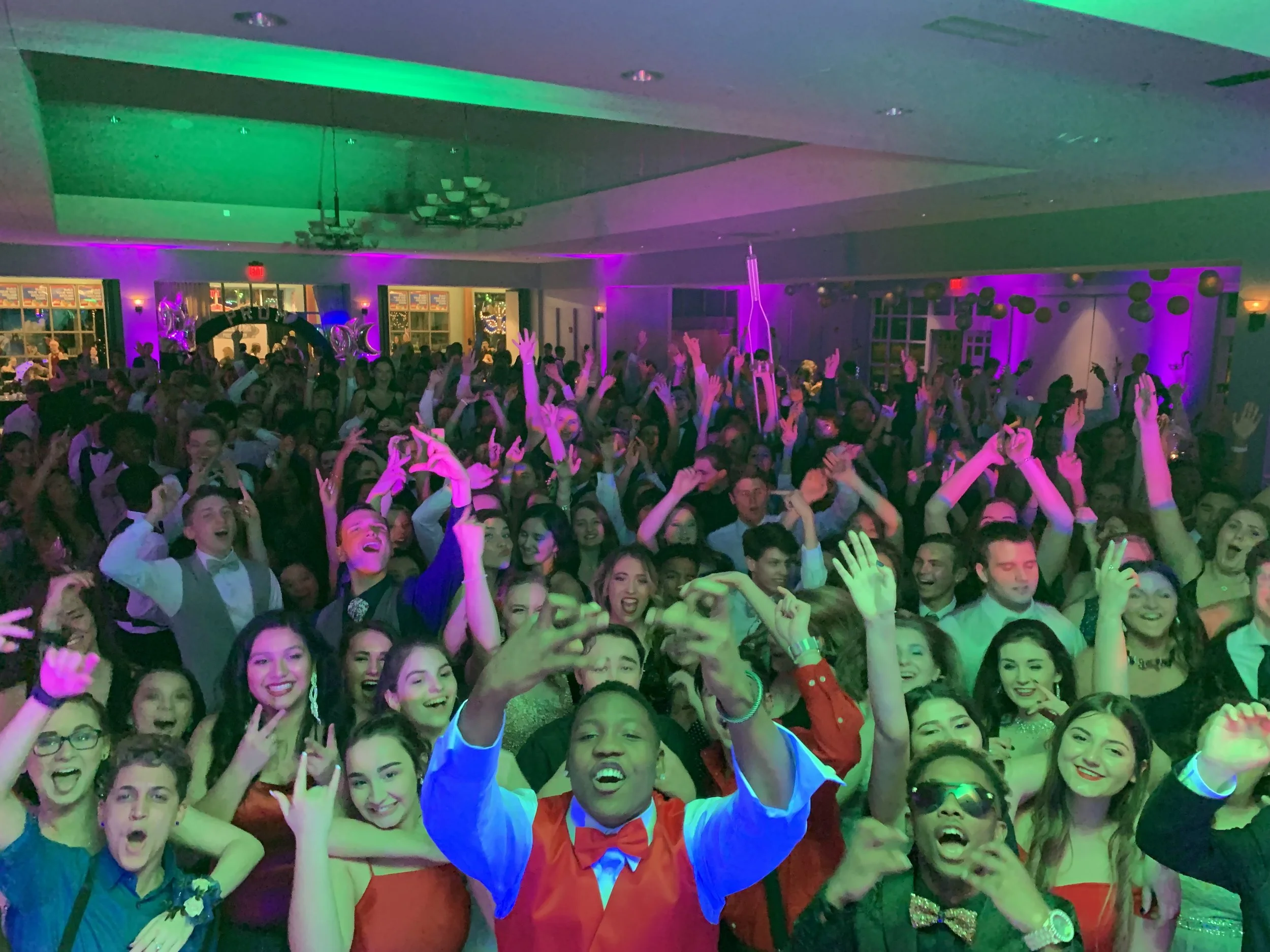 MOONLIGHT MASQUERADE PROM IN ST. JOSEPH MI | DJ, UP LIGHTS