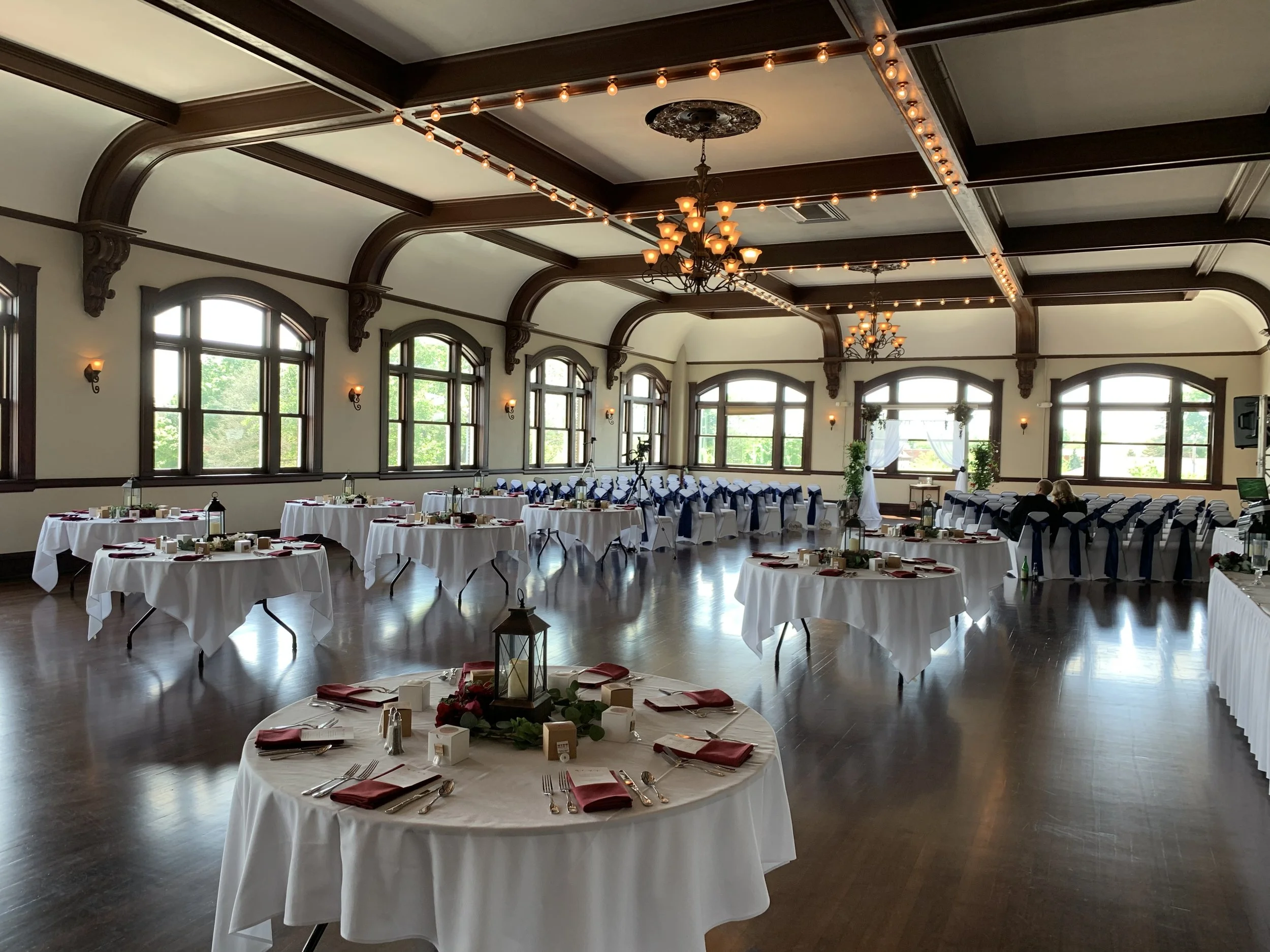 Spohn Ballroom wedding