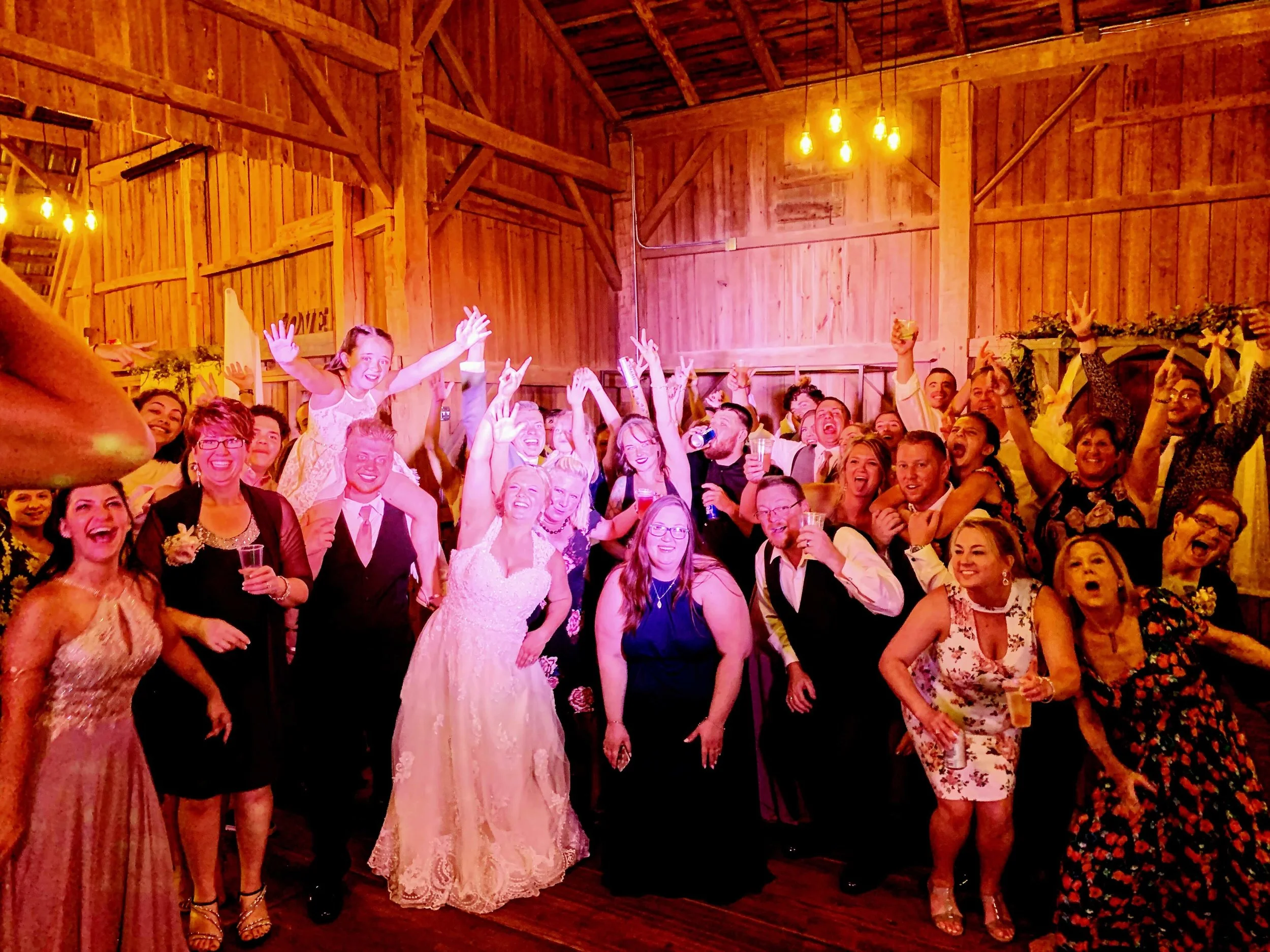 RUSTIC BARN WEDDING FOR GINA &amp; AARON | DJ, CEREMONY