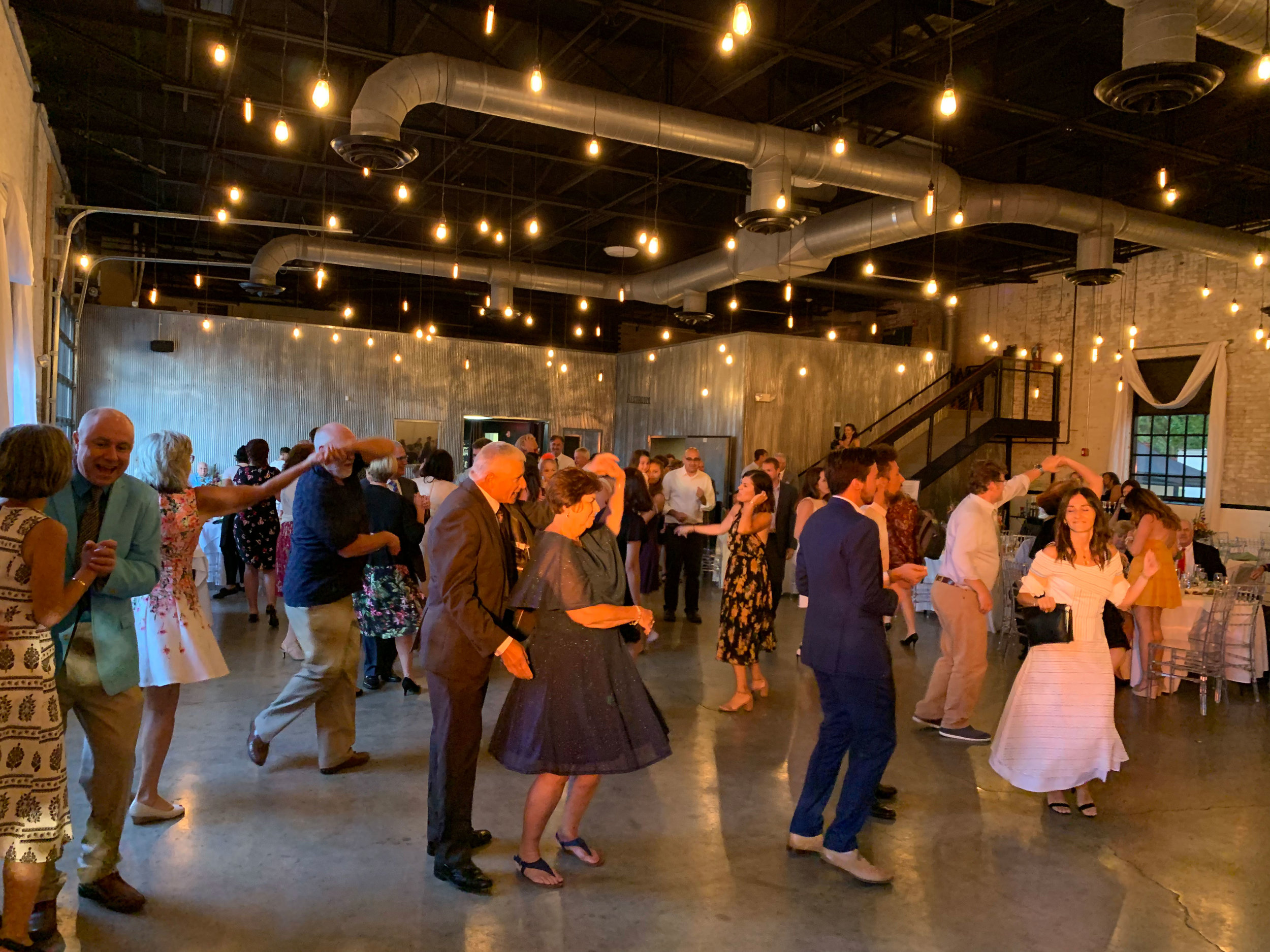 People dancing at the Brick in South Bend, IN