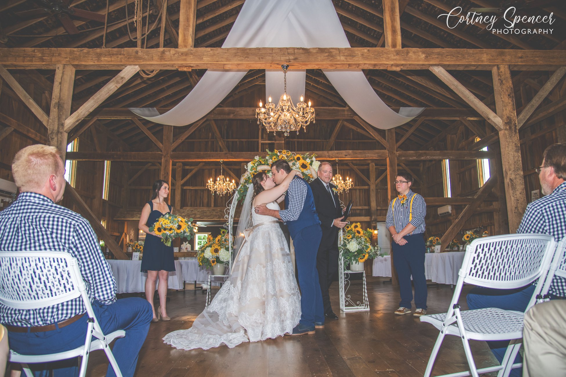 Wedding at Rock Run Creek Barn in Goshen IN