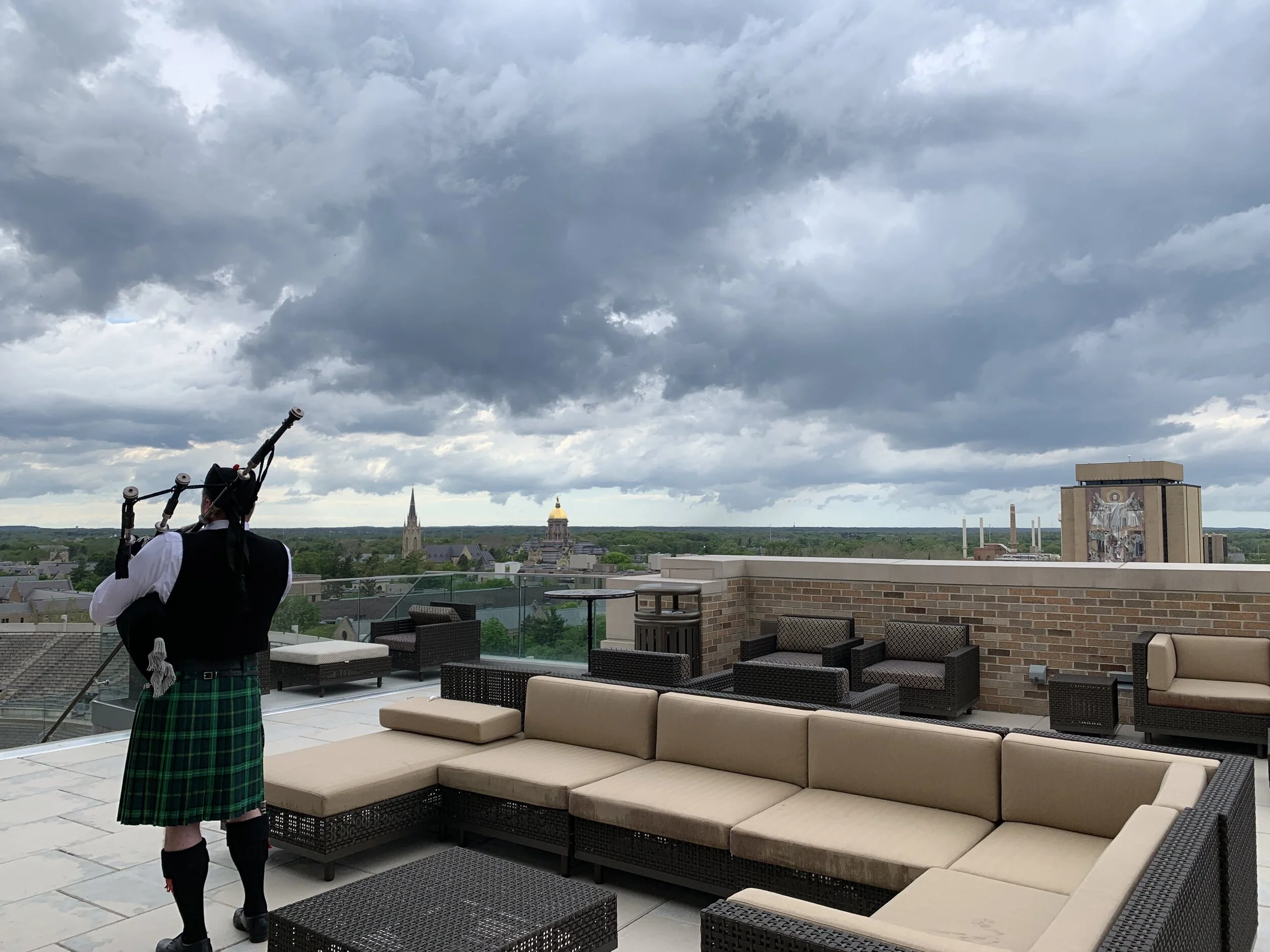 PETER’S SOUTH BEND GRADUATION PARTY DJ AT NOTRE DAME STADIUM