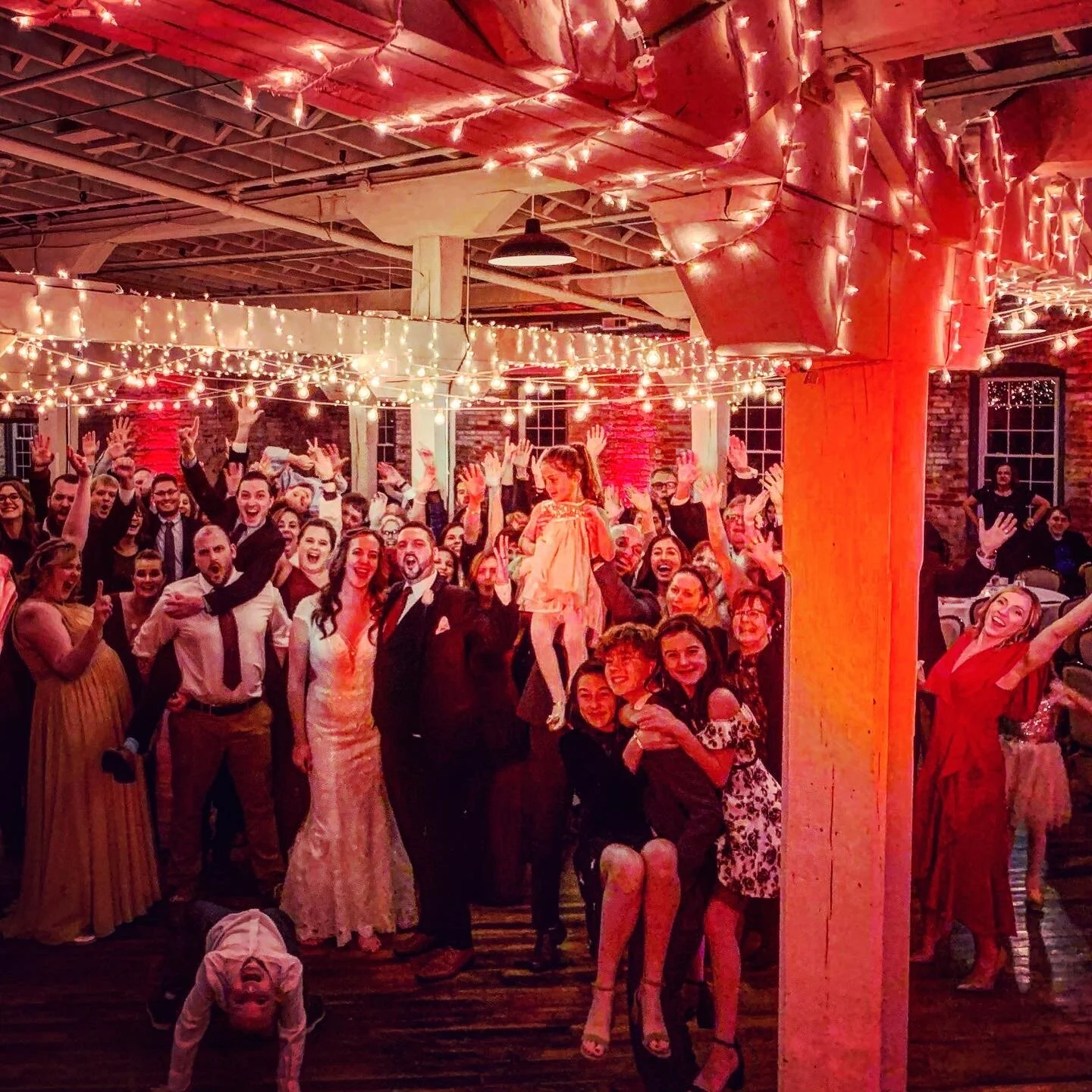 Wedding reception at Bread &amp; Chocolate in Goshen
