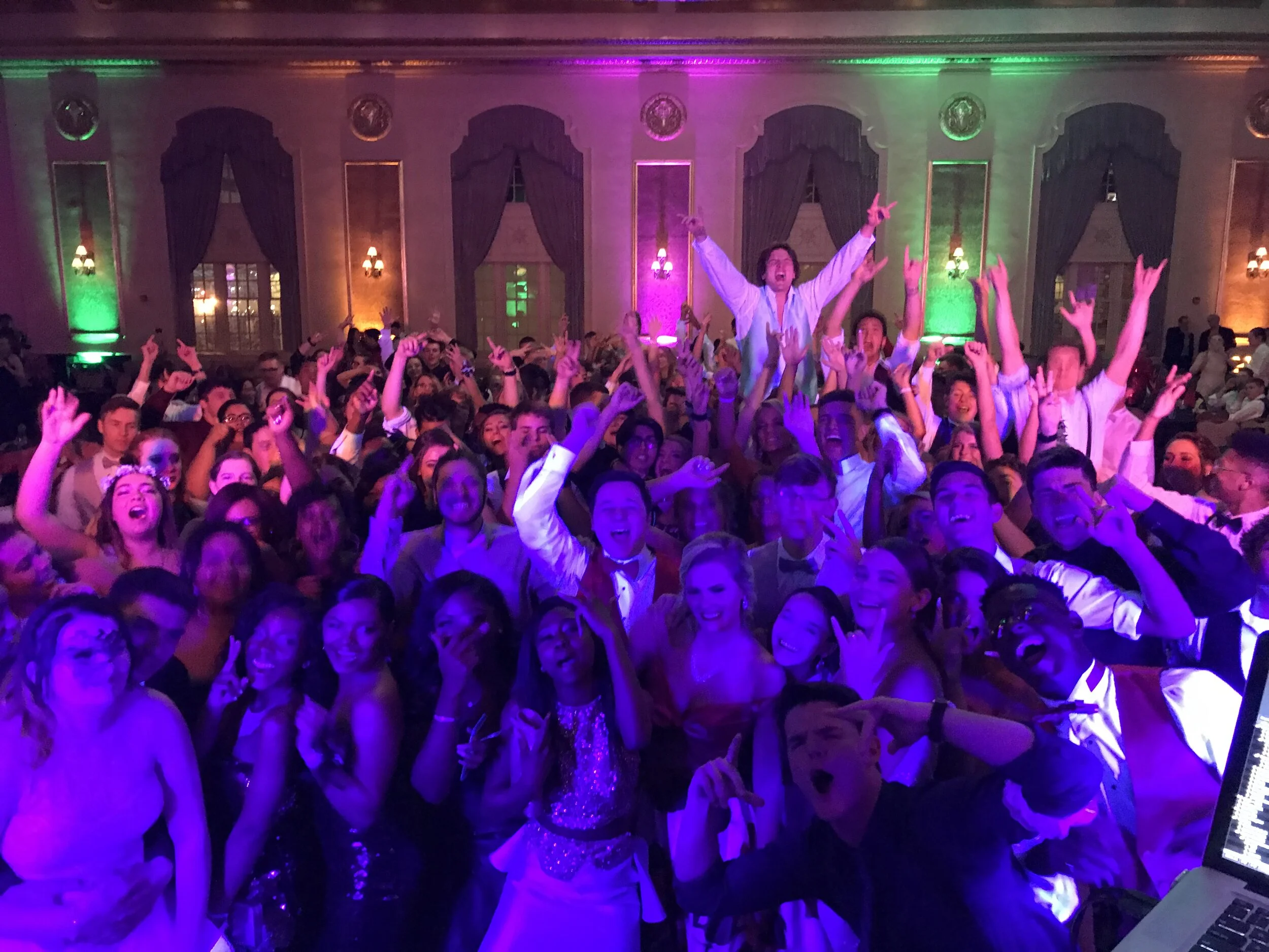 ELEGANT SOUTH BEND MARDI GRAS PROM AT THE PALAIS ROYALE