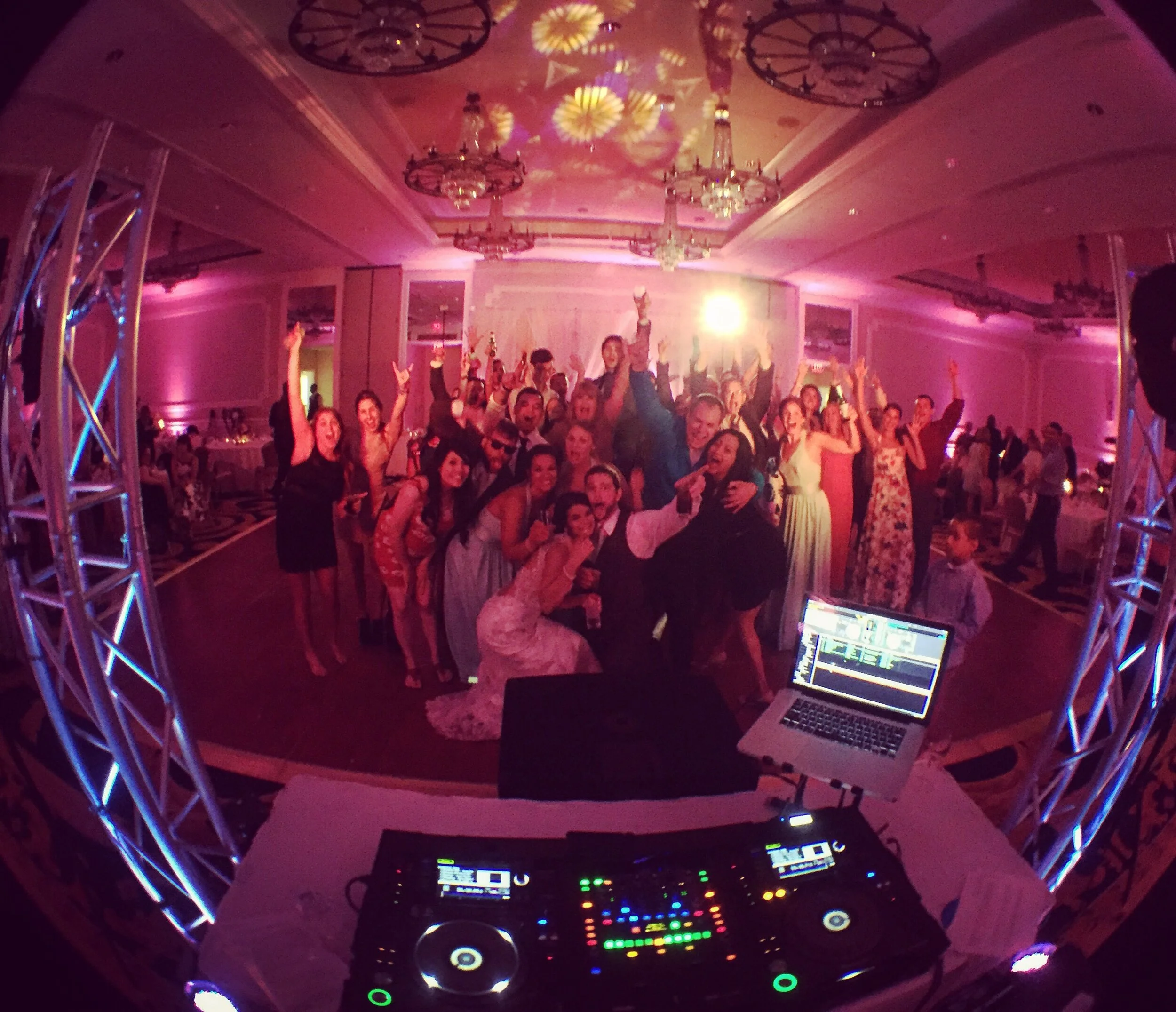LIZ &amp; ANDREW | NOTRE DAME, IN WEDDING RECEPTION | DJ, UPLIGHTING