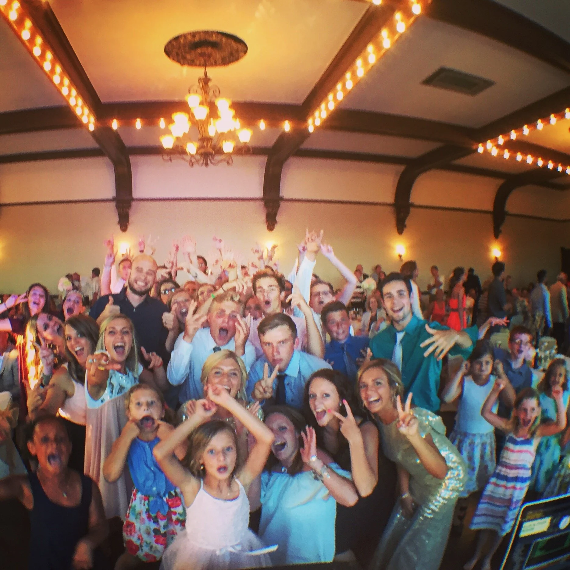 Spohn Ballroom wedding reception DJ in Goshen IN