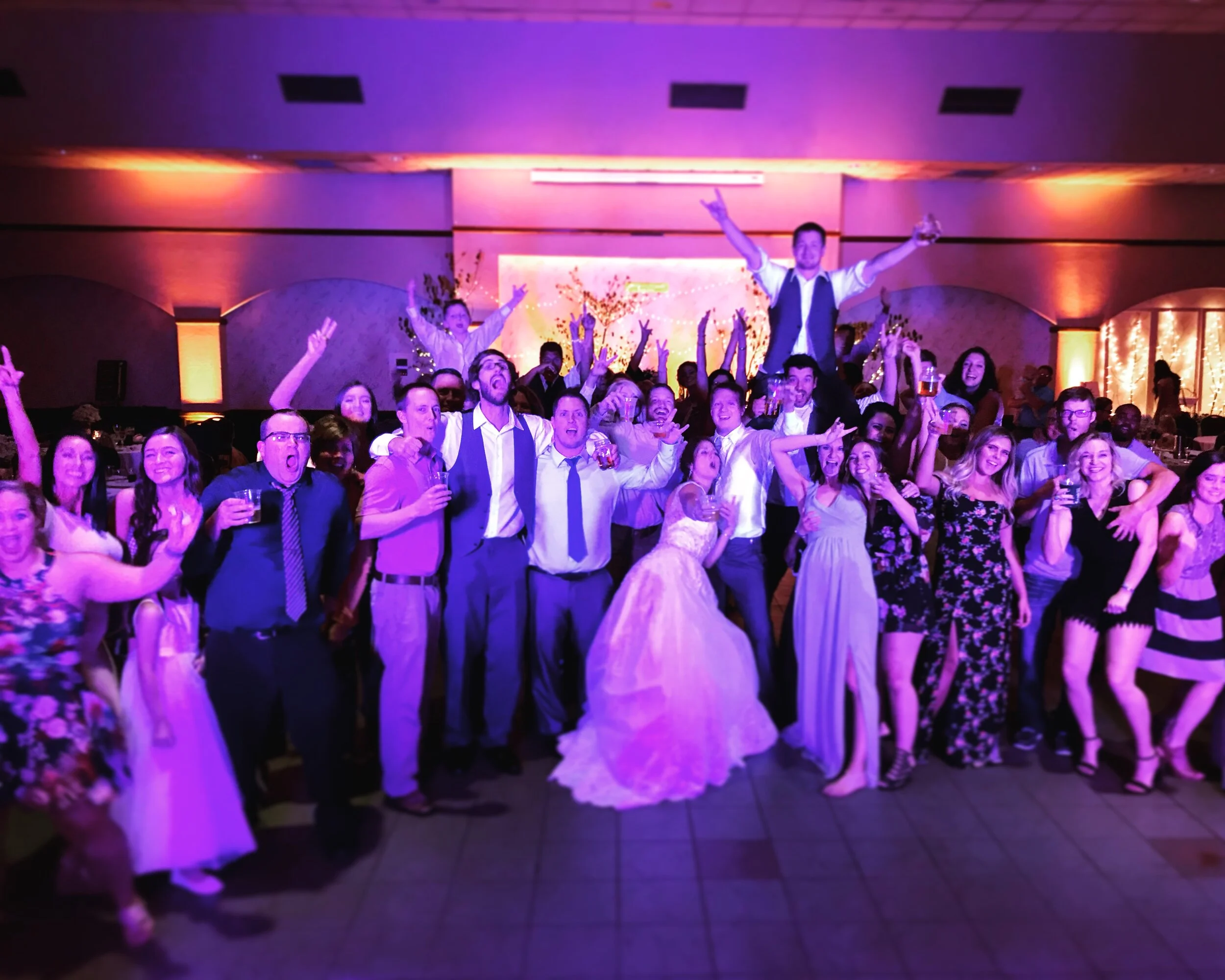 POTAWATOMI INN WEDDING IN ANGOLA FOR KRYSTAL &amp; PARKER | DJ, CEREMONY, UPLIGHTING
