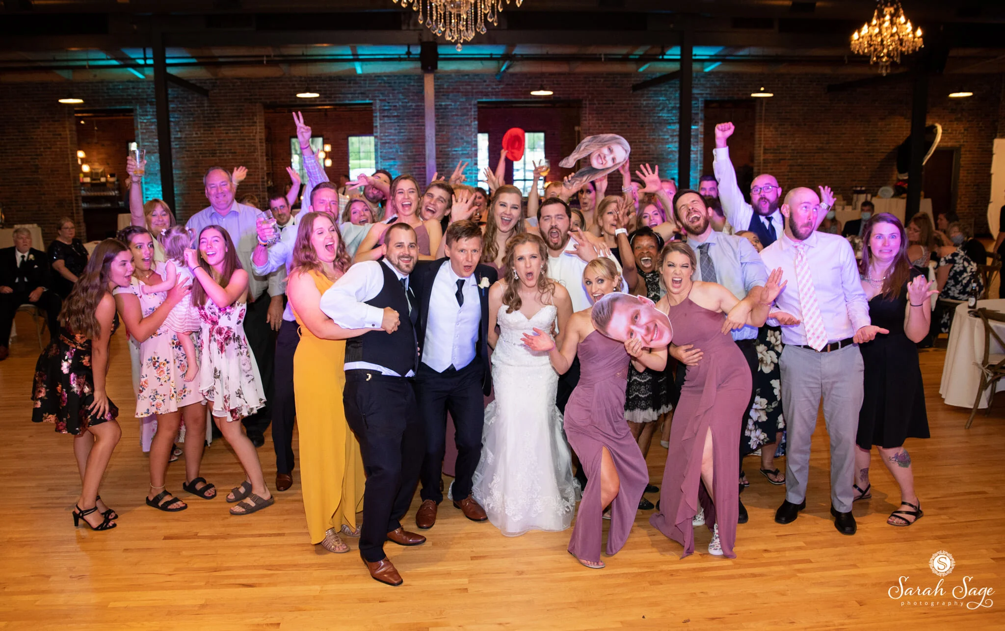 RENEE &amp; JON’S SOUTH BEND WEDDING AT THE ARMORY | DJ, UPLIGHTING
