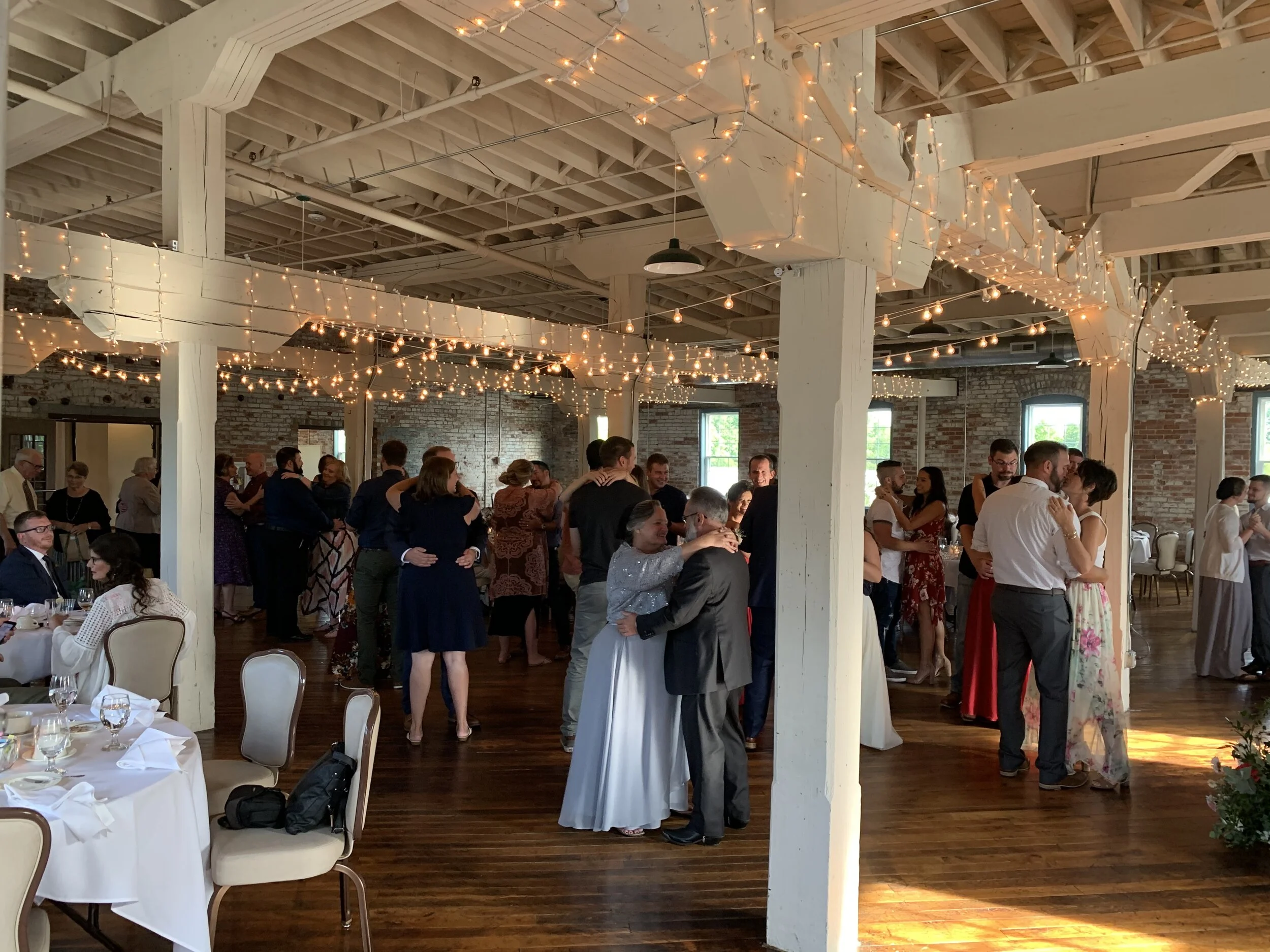KAITLYN AND TIM’S POSTPONED COVID RECEPTION IN GOSHEN | DJ, REMOTE SPEAKER
