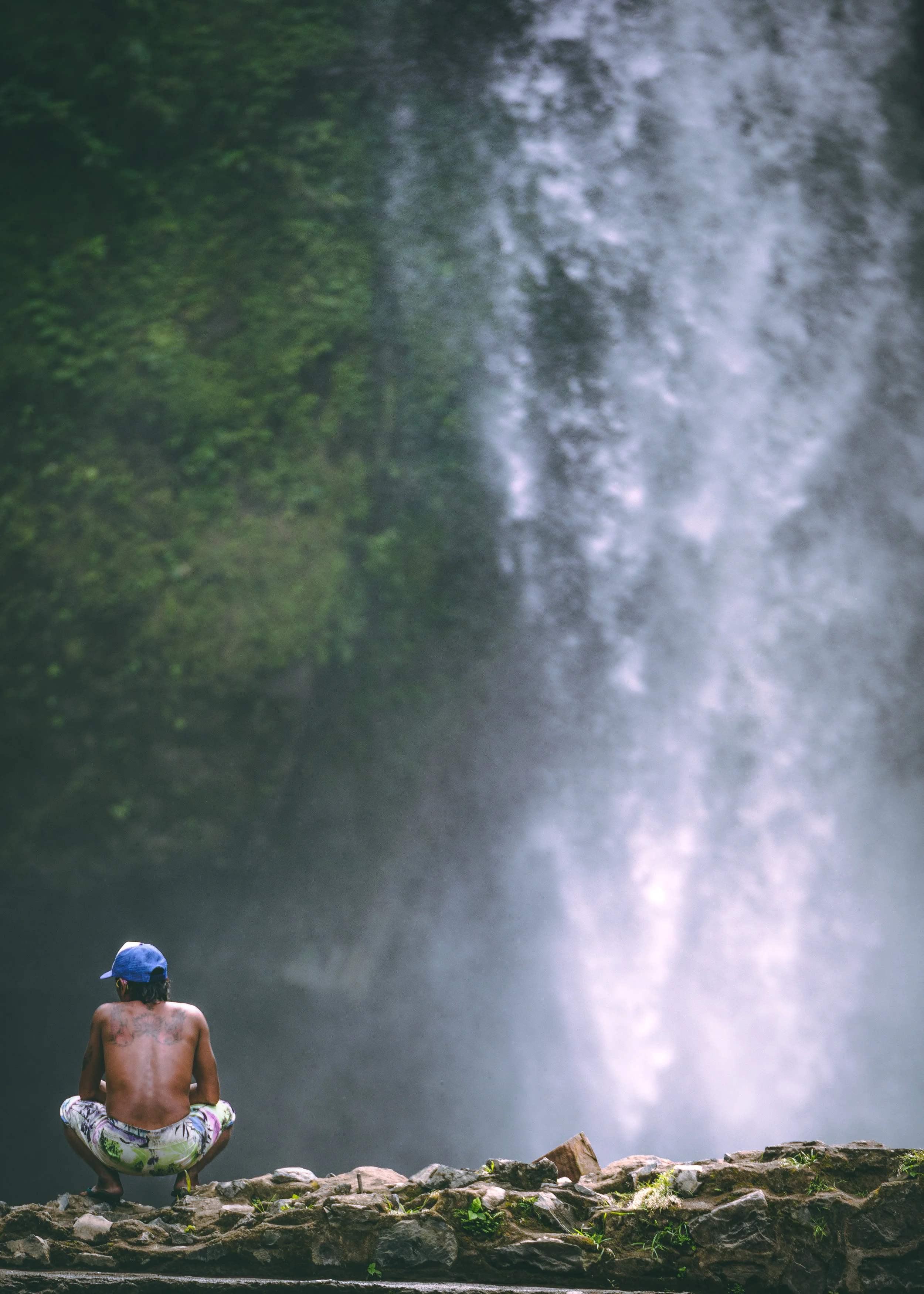 Waterfall Pondering.