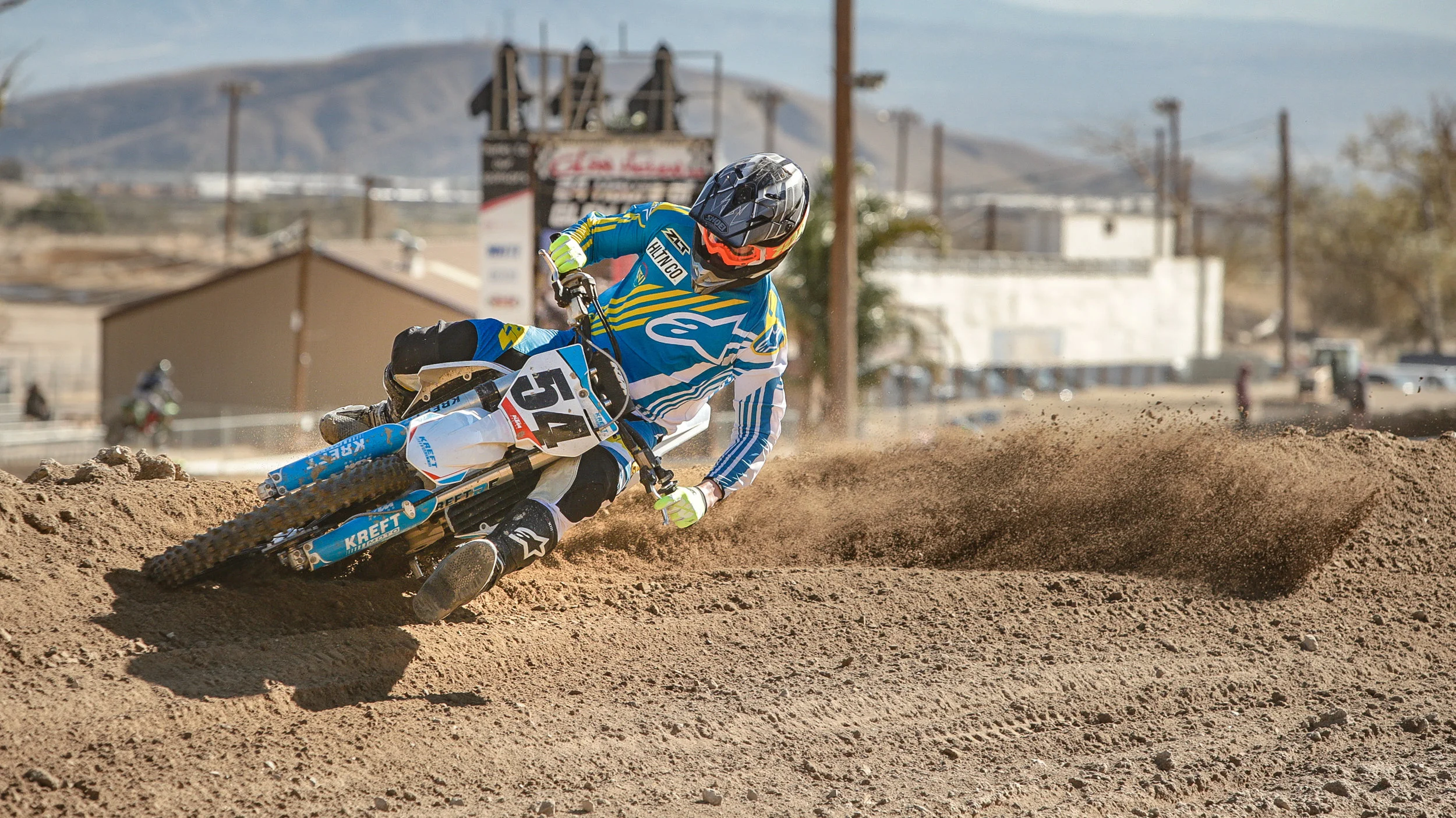 Kreft Moto at Glen Helen