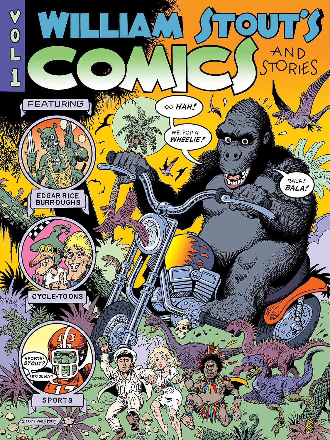 William Stout's Comics Volume 1 - paperback -- Pre-order ships July