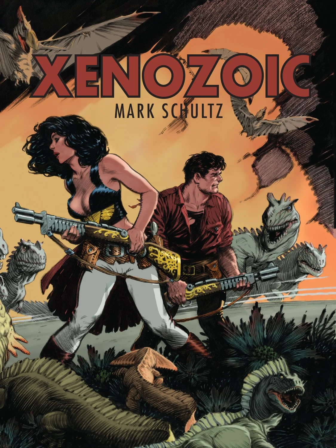 Xenozoic by Mark Schultz -- signed hardcover -- Pre-order ships October