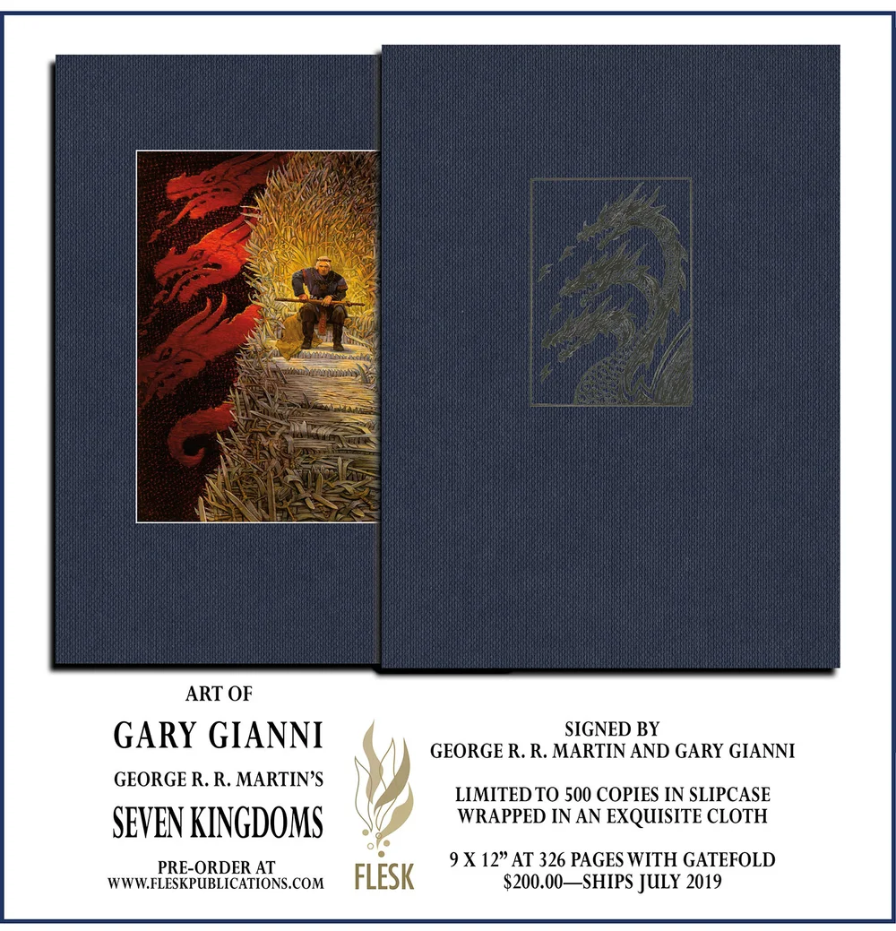 Art of Gary Gianni for George R. R. Martins Seven Kingdoms  FLESK
