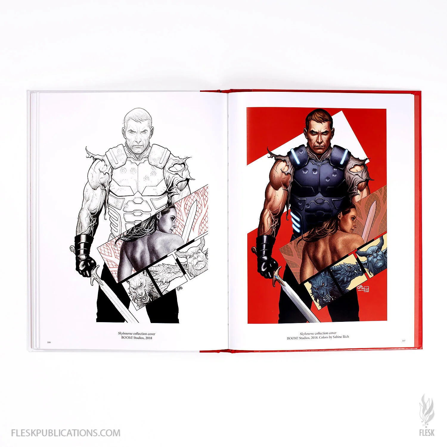 Frank-Cho-Ballpoint-Beauties-Frank-Cho-Deluxe-spread-1.jpg