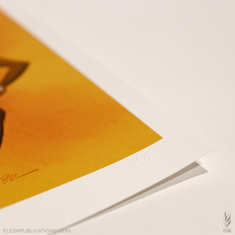 skrive et brev rulle Amfibiekøretøjer Golden by Bruce Timm - 13 x 19" Print — Flesk
