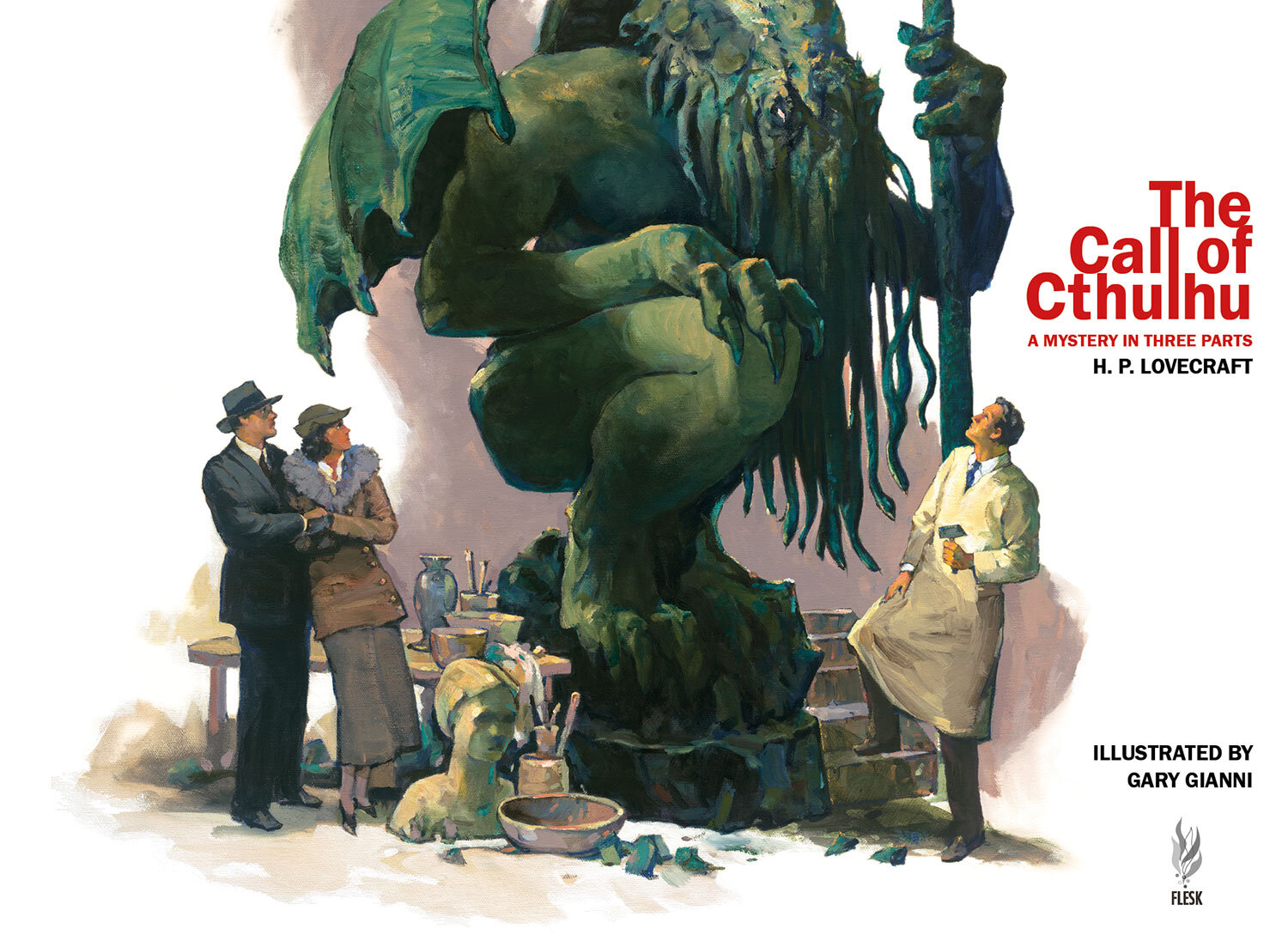 The Call of Cthulhu by H. P. Lovecraft. Illustrated by Gary Gianni — Flesk