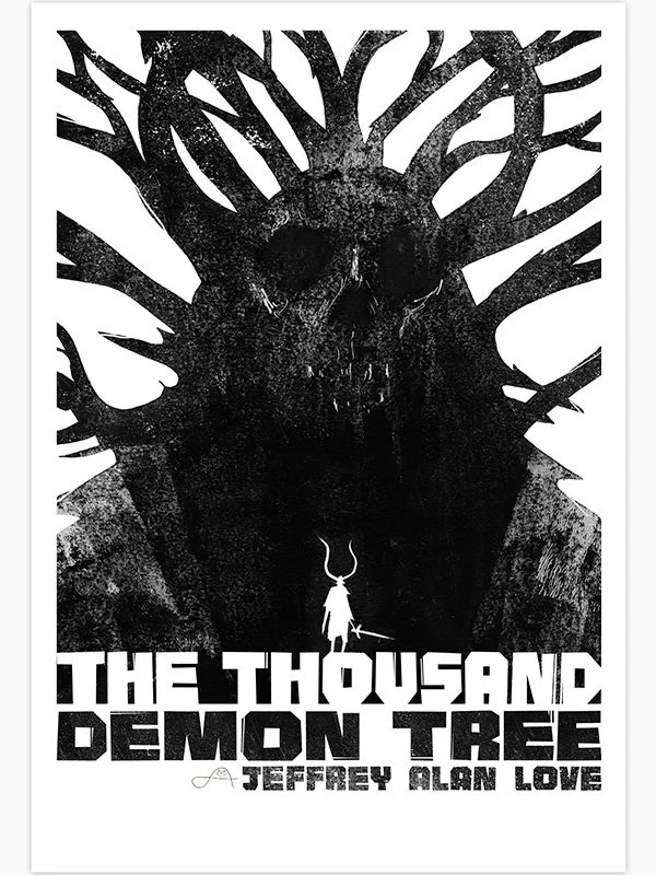 The Thousand Demon Tree Cover by Jeffrey Alan Love - 18 x 24" Signed Print