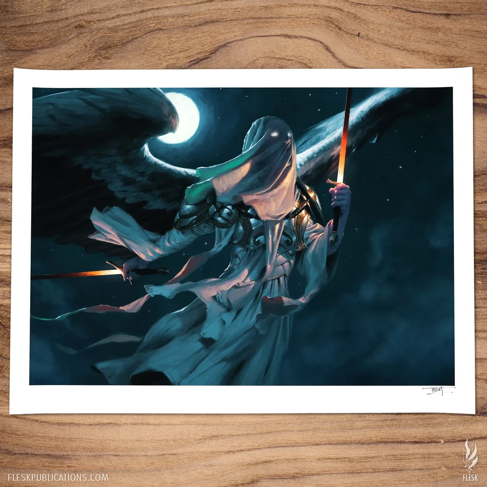 Exalted Angel by Tyler Jacobson - 18 x 24