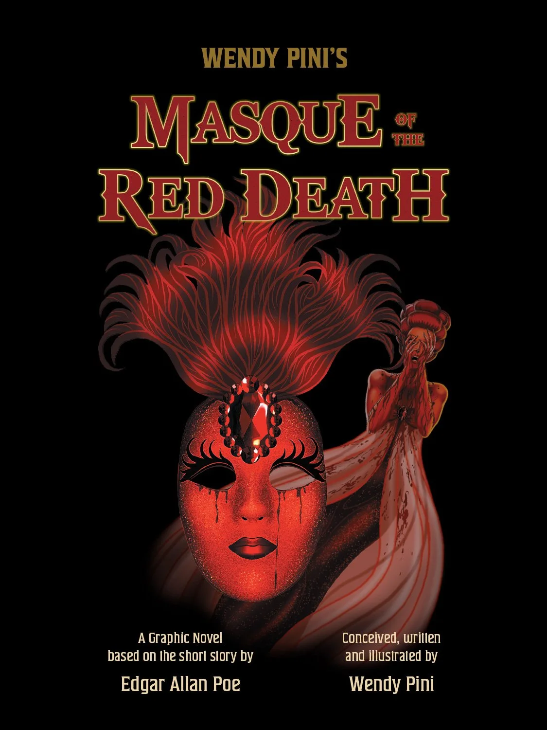 Wendy Pini's Masque of the Red Death -- paperback -- pre-order