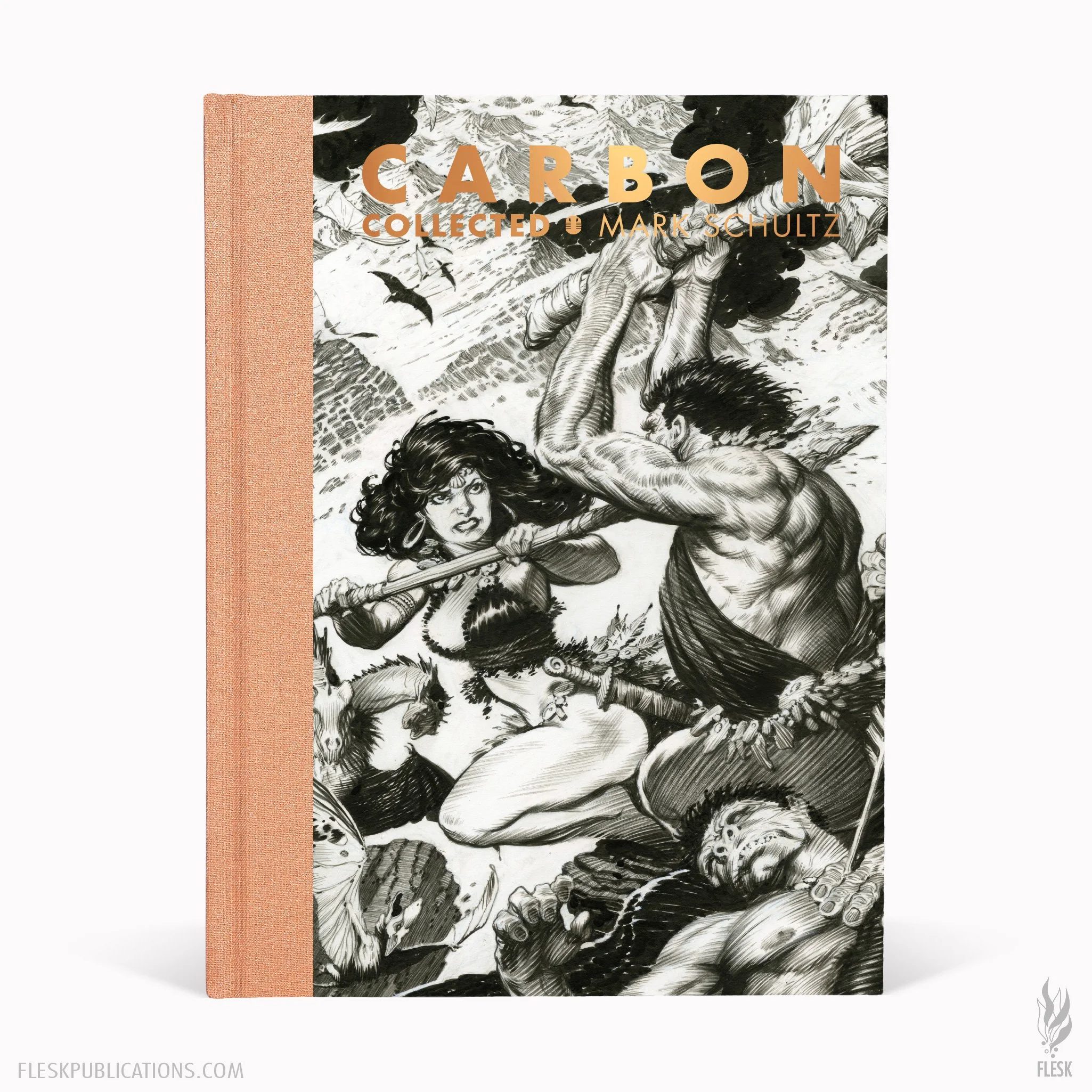 Carbon Collected by Mark Schultz deluxe signed hardcover art book. — FLESK