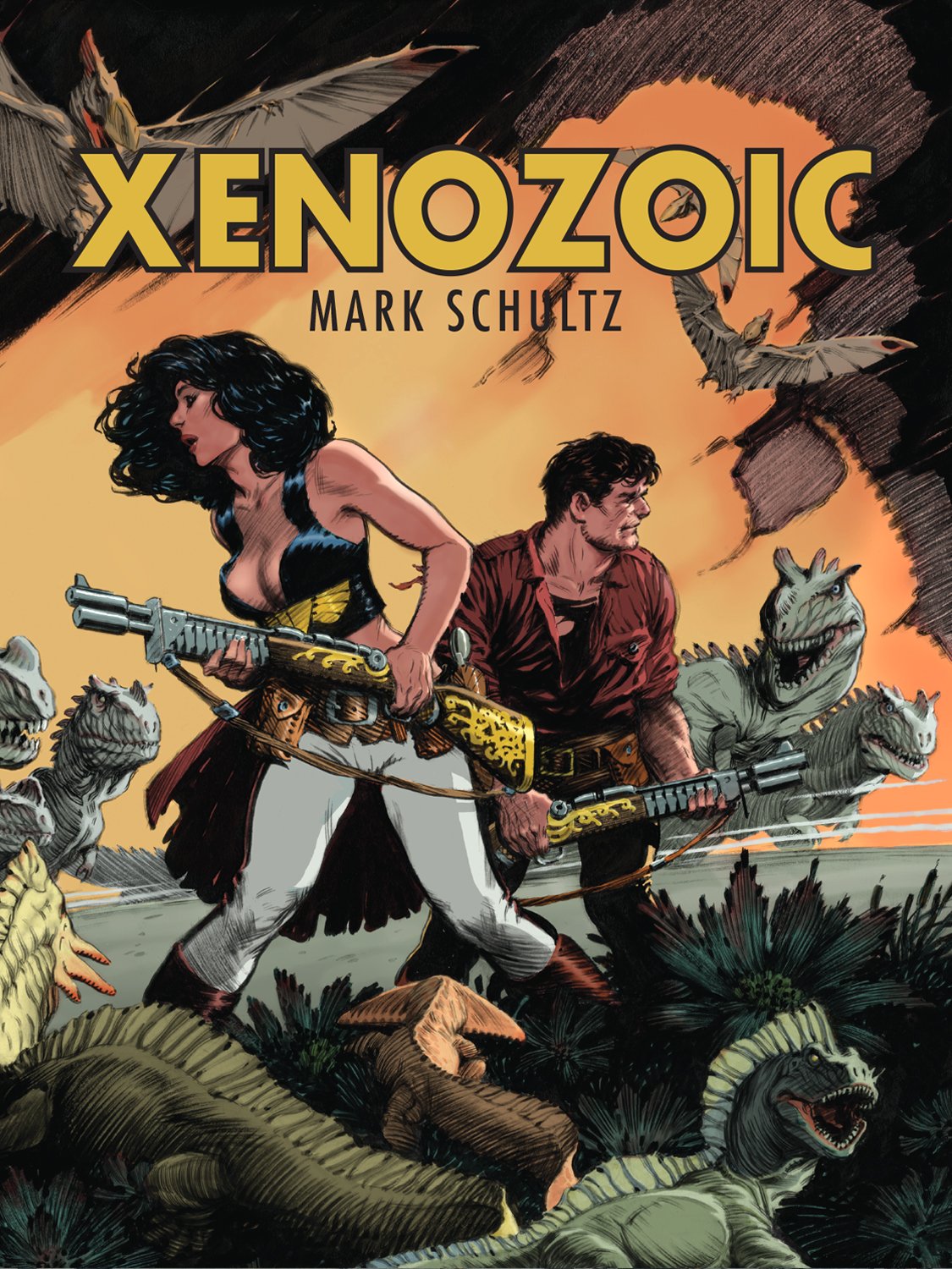 Xenozoic by Mark Schultz -- paperback -- pre-order ships October