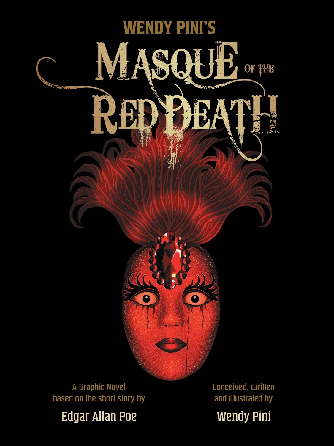 Wendy Pini's Masque of the Red Death -- hardcover -- pre-order