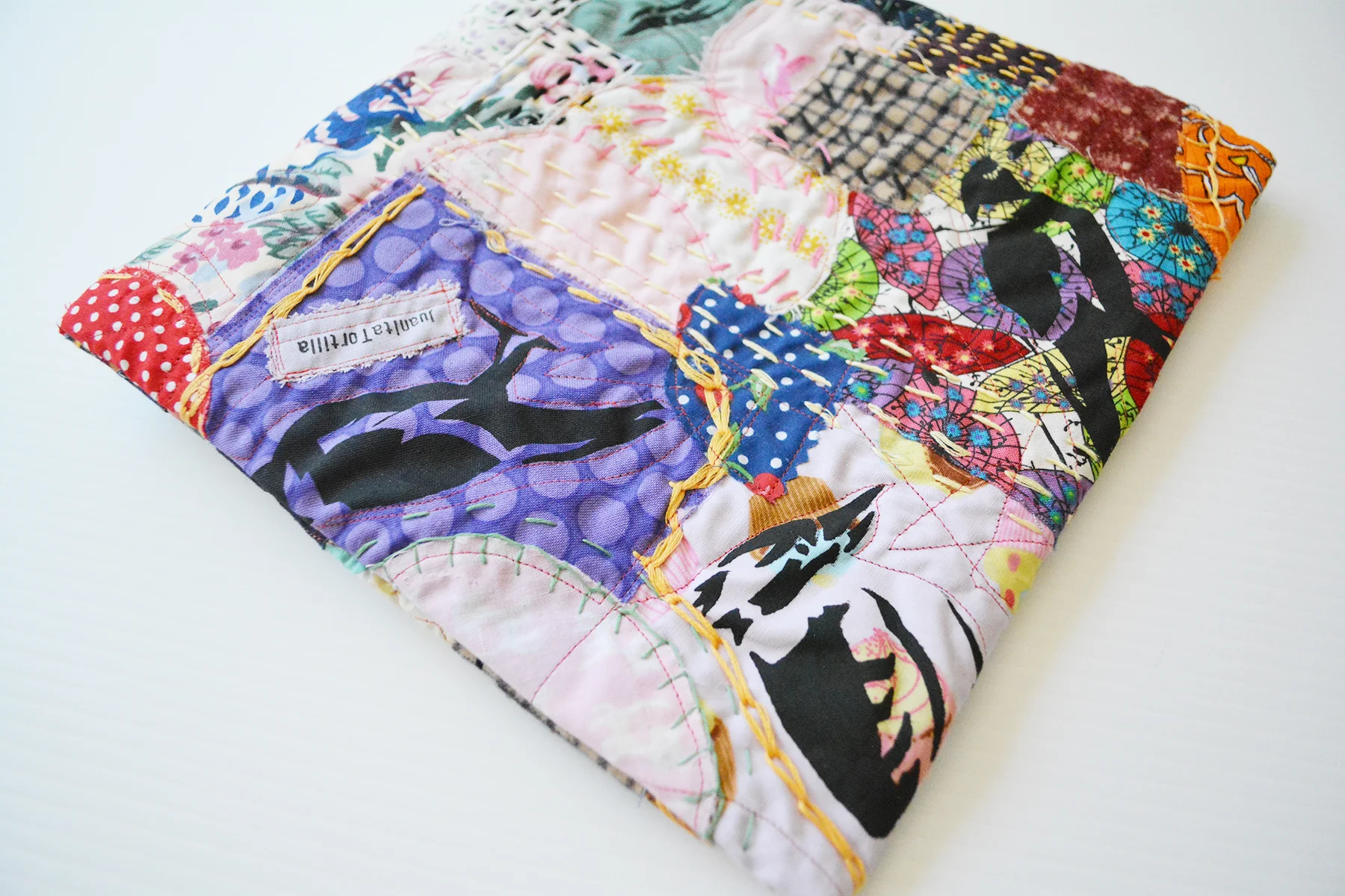 JuanitaTortilla Bird Textile Patchwork Art No.1 (11).jpg