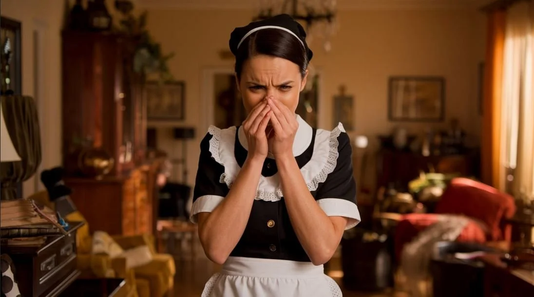 House Smells Like Popcorn (Solved)