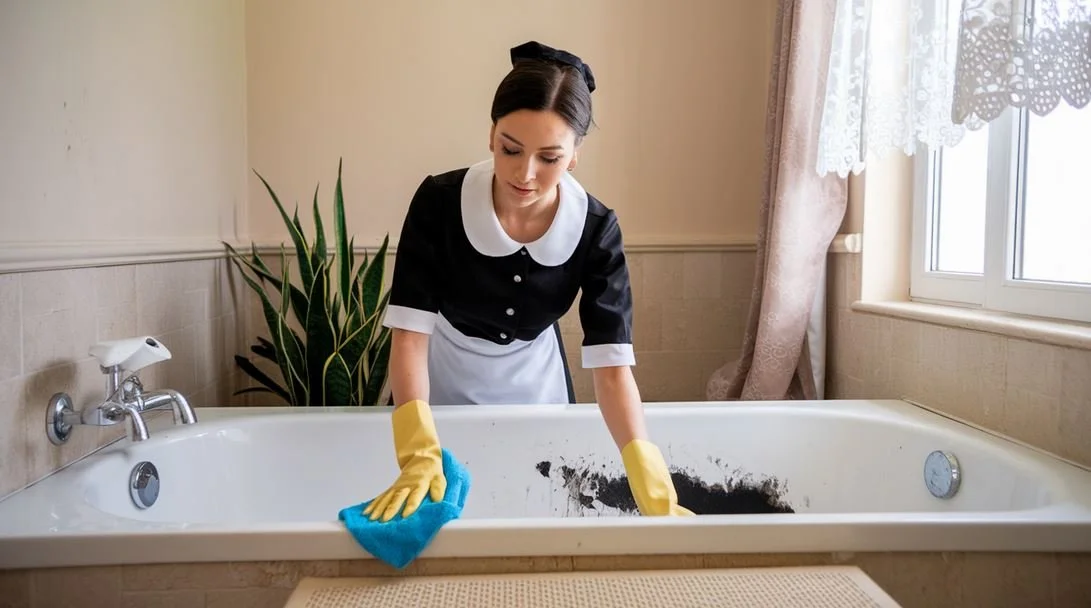 Black Marks On Bathtub (Reasons + Cleaning Guide)