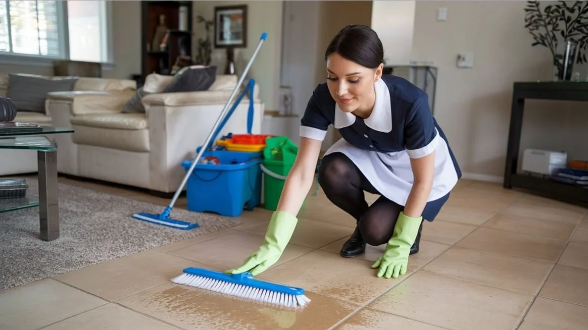 How To Remove Black Grout Stains From Tiles