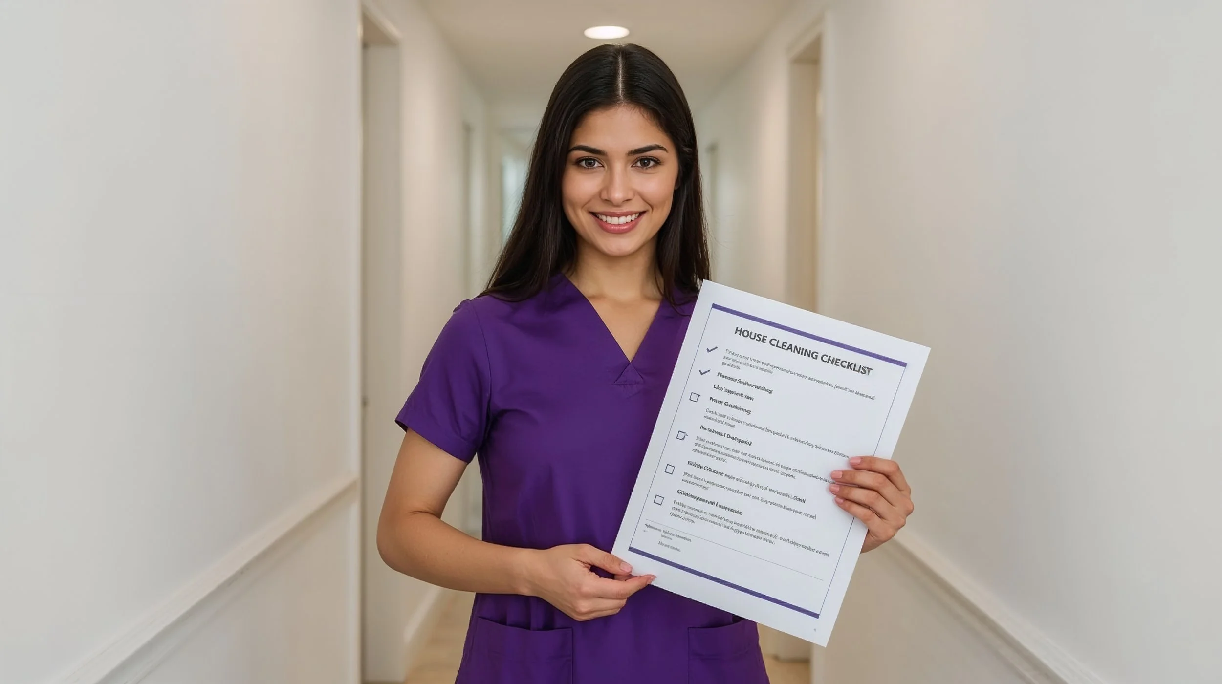 Professional House Cleaning Checklist Printable