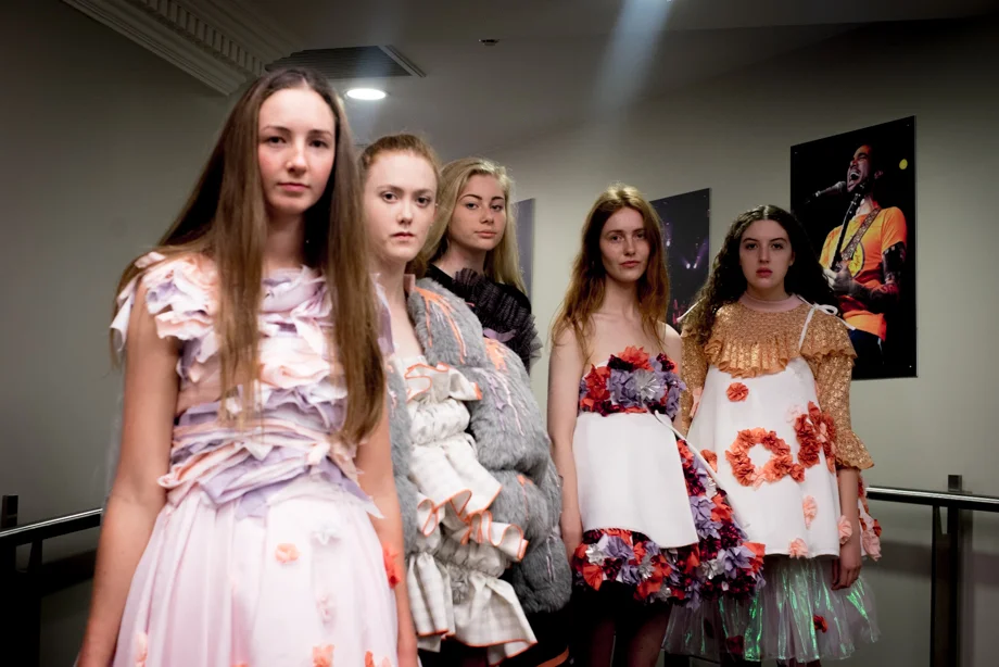 Tia Feng Collection backstage at iD Dunedin Fashion Week. Photo Credit, Sonia Sly