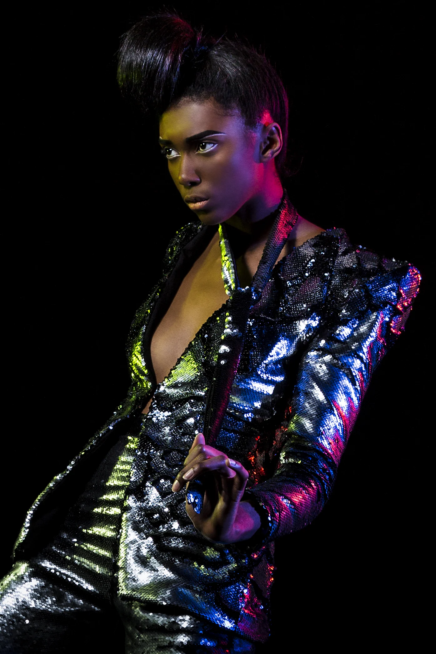 Xiangqiao Sheng explores the human cost behind luxury fashion in her collection at iD Dunedin Fashion Week 2018. Image supplied.