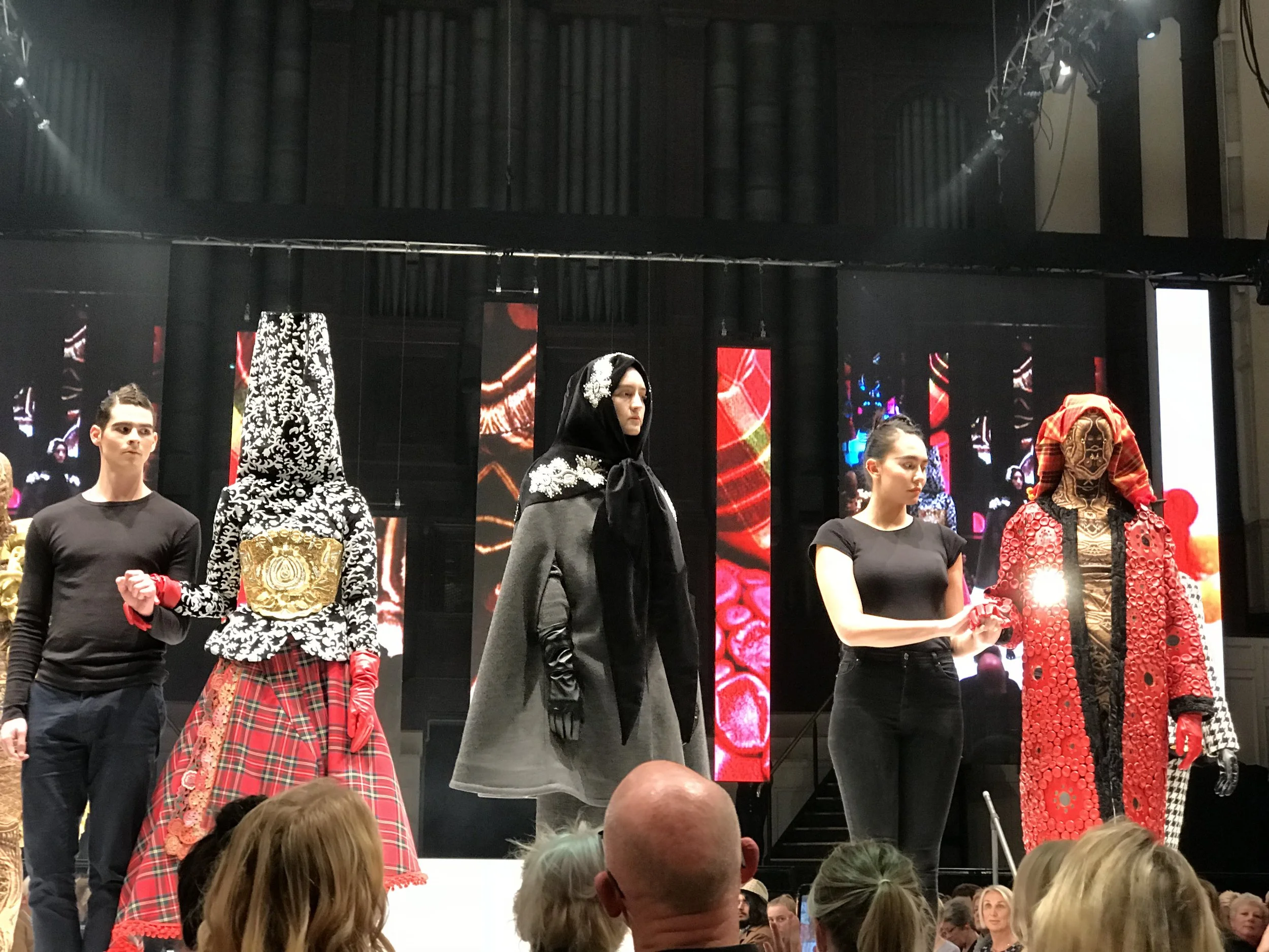 Damir Begovic collection on stage at the 2018 iD International Designer Awards. Photo: NEW KID.