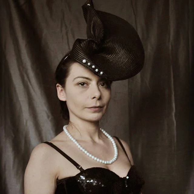 Millinery is also a feature of David's work. Image supplied.