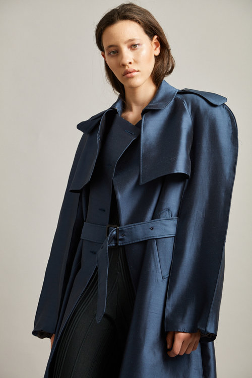 Cherry Kim’s sophisticated womenswear collection, Smoke and Mirrors. Photographer: Adam Bryce
