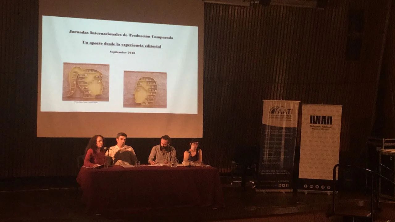 Panel de editores, Jornadas Internacionales de Traducción Comparada
