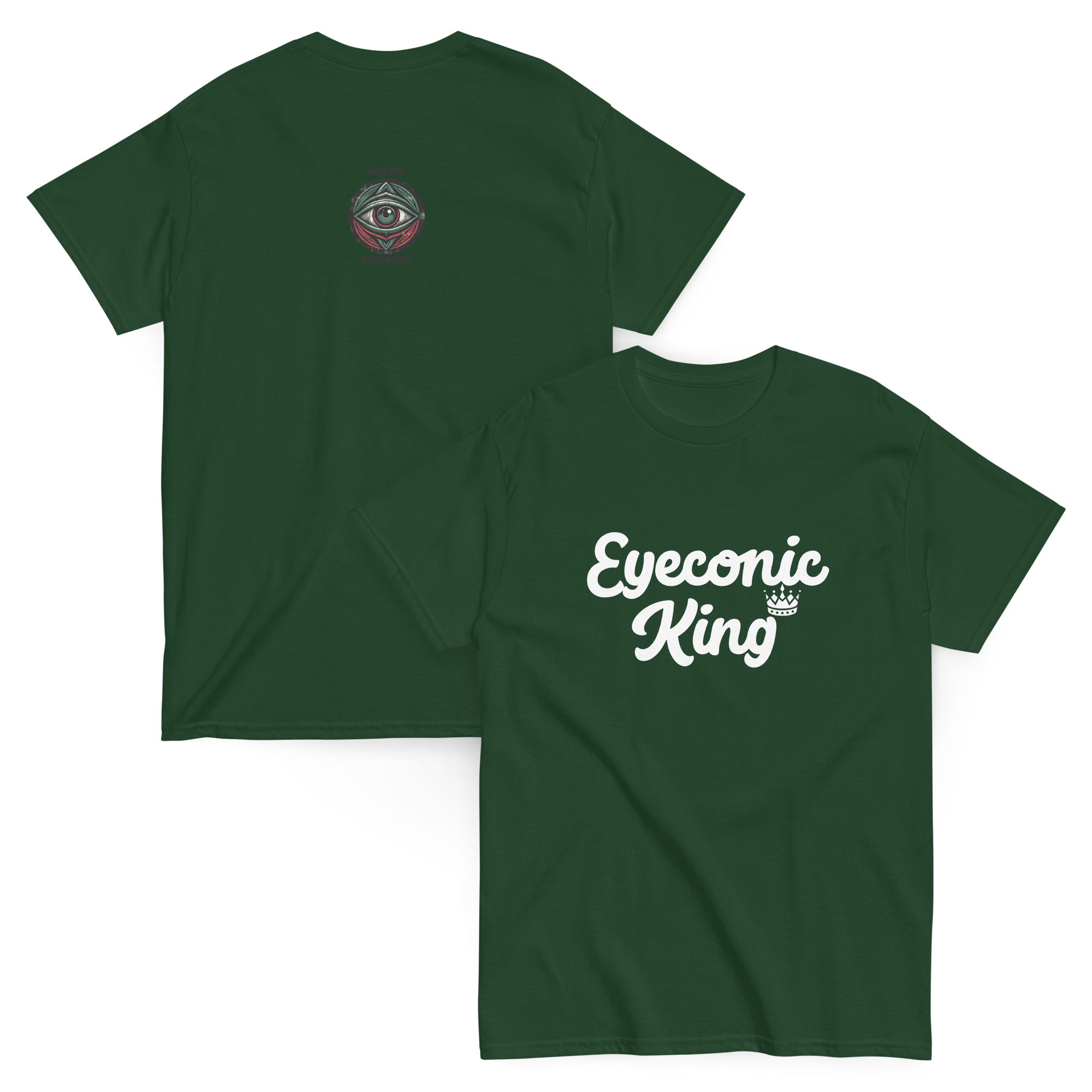 unisex-classic-tee-forest-green-front-and-back-69f135c1c8e66.png