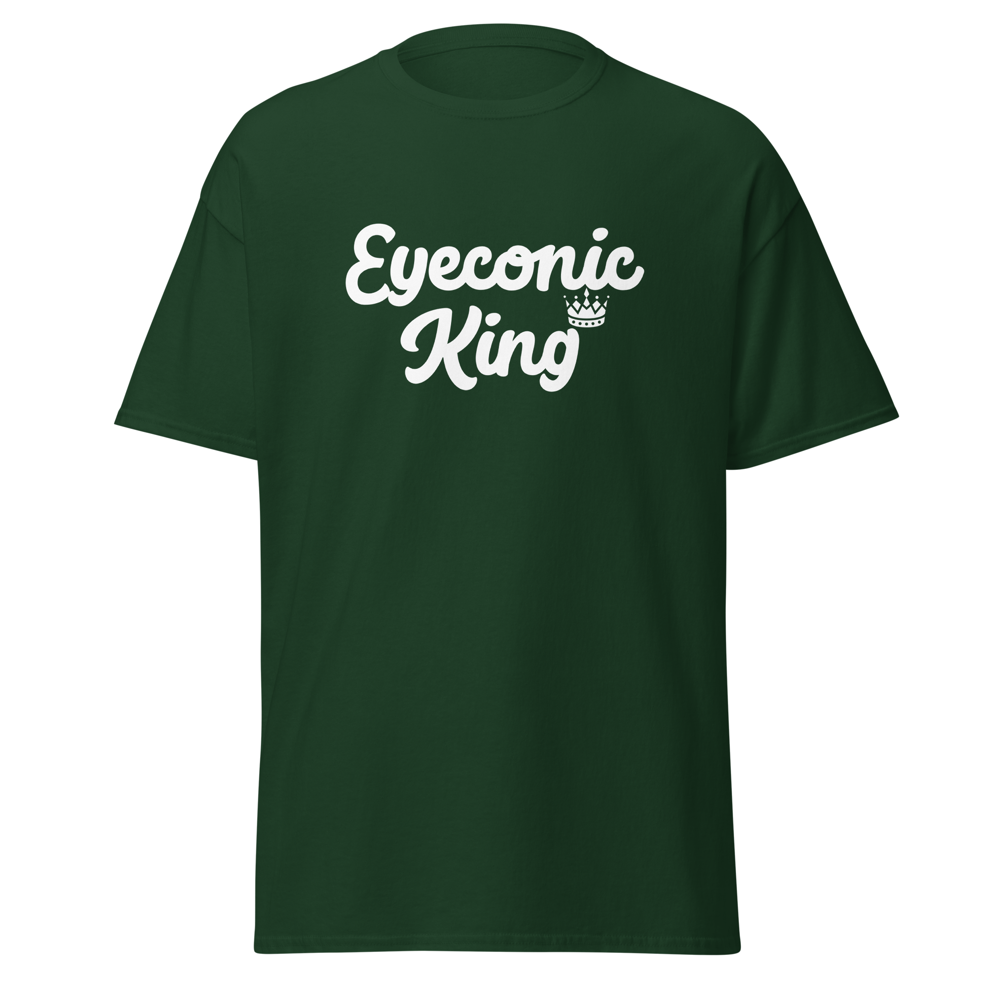 unisex-classic-tee-forest-green-front-69f135c1c611a.png