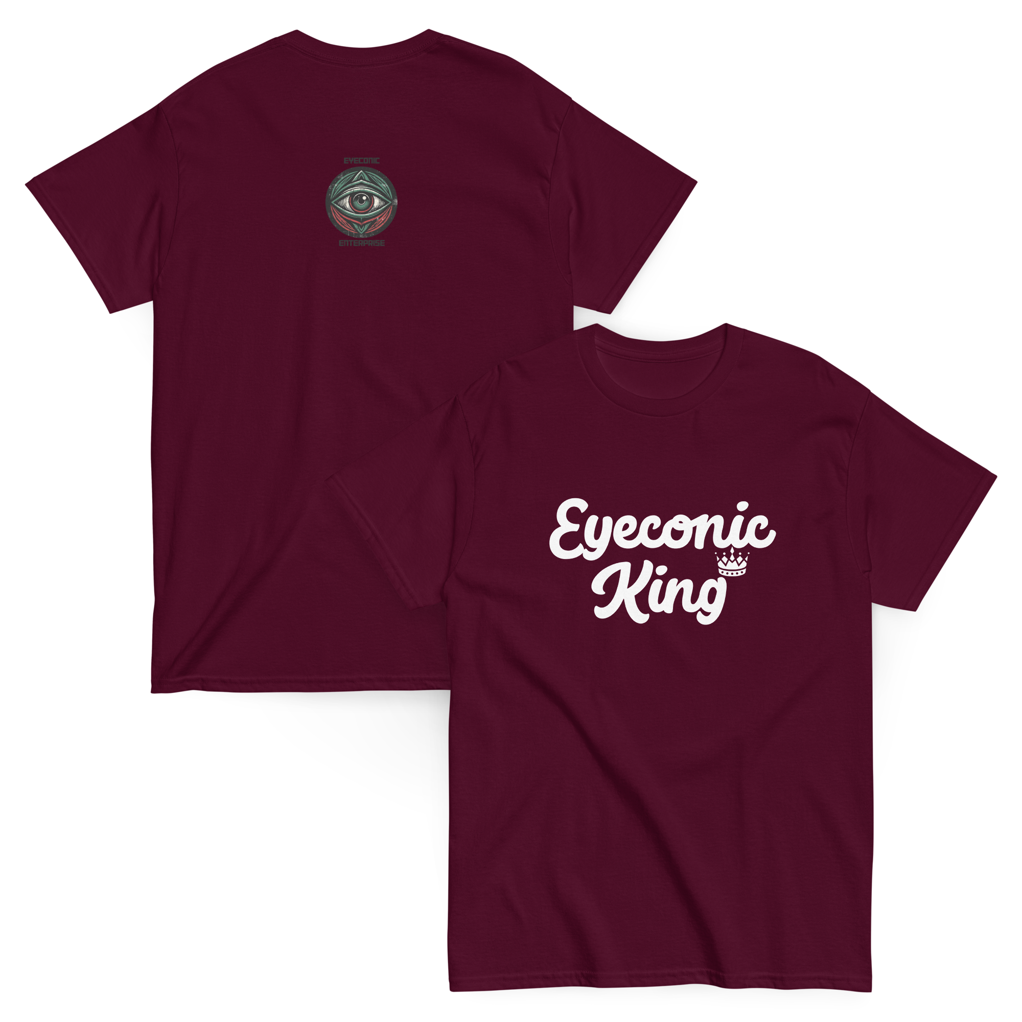 unisex-classic-tee-maroon-front-and-back-69f135c1c92bf.png