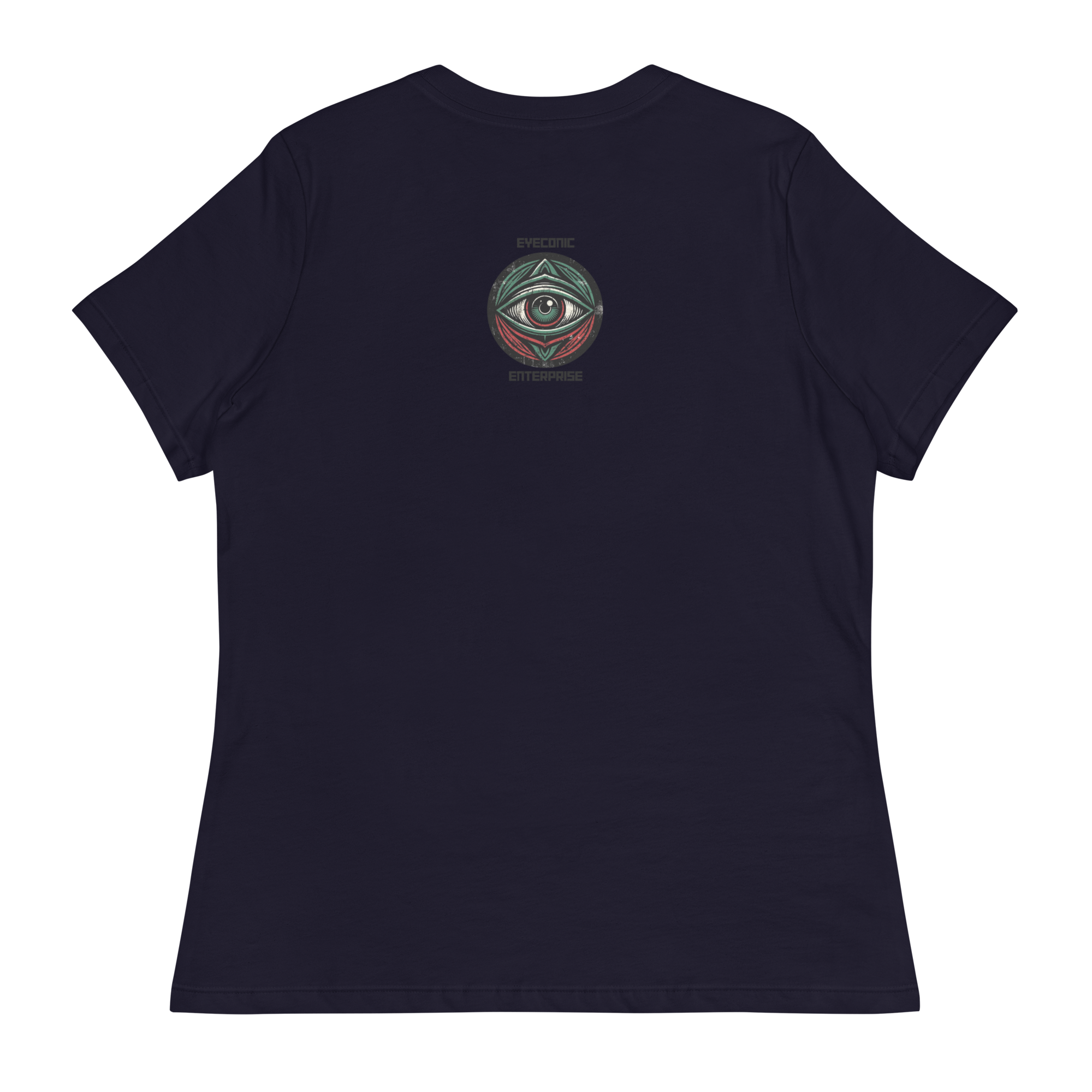 womens-relaxed-t-shirt-navy-back-69f10f043577e.png