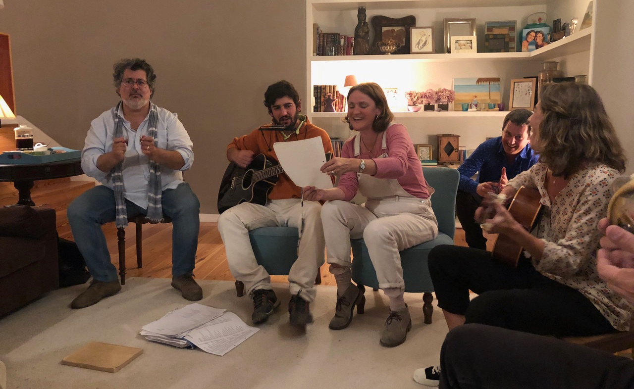 Lisbon family gathering. (Photo: Gavin McCrory)